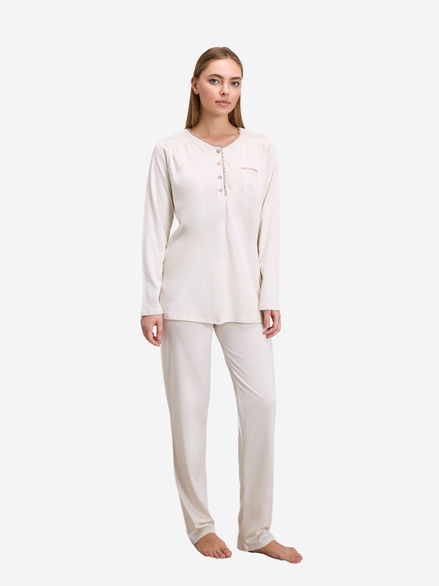 Goldenbay Pyjama Valerian (2 tlg) Schlafanzug, Pyjama Set, Nachtwäsche