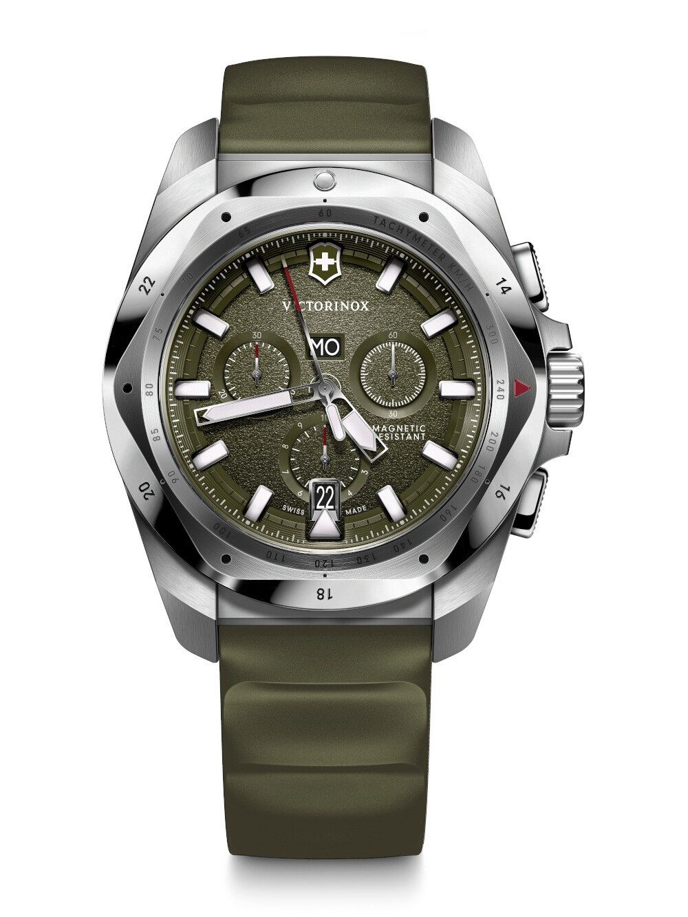 Victorinox Quarzuhr Victorinox 242081 Herrenuhr I.N.O.X Chrono 43mm 20ATM Victorinox 242081 Herrenuhr I.N.O.X Chrono 43mm 20ATM