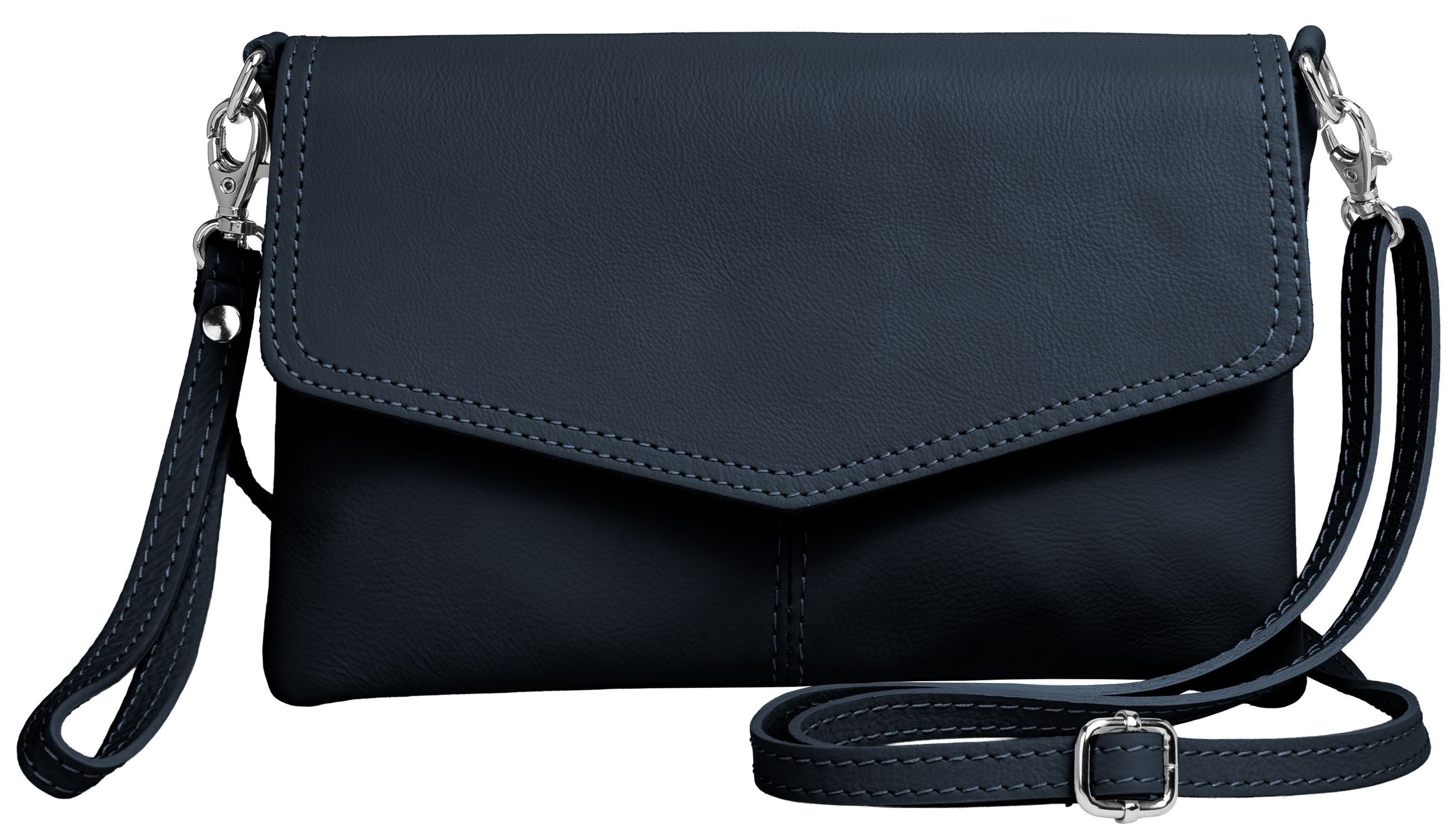 Clutch Abendtasche Leder Damen Umhängetasche - PREMIUM LINE - Modell No.322