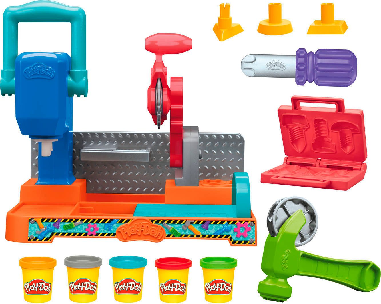 Hasbro Knetform-Set Play-Doh, Werkbank Spielset