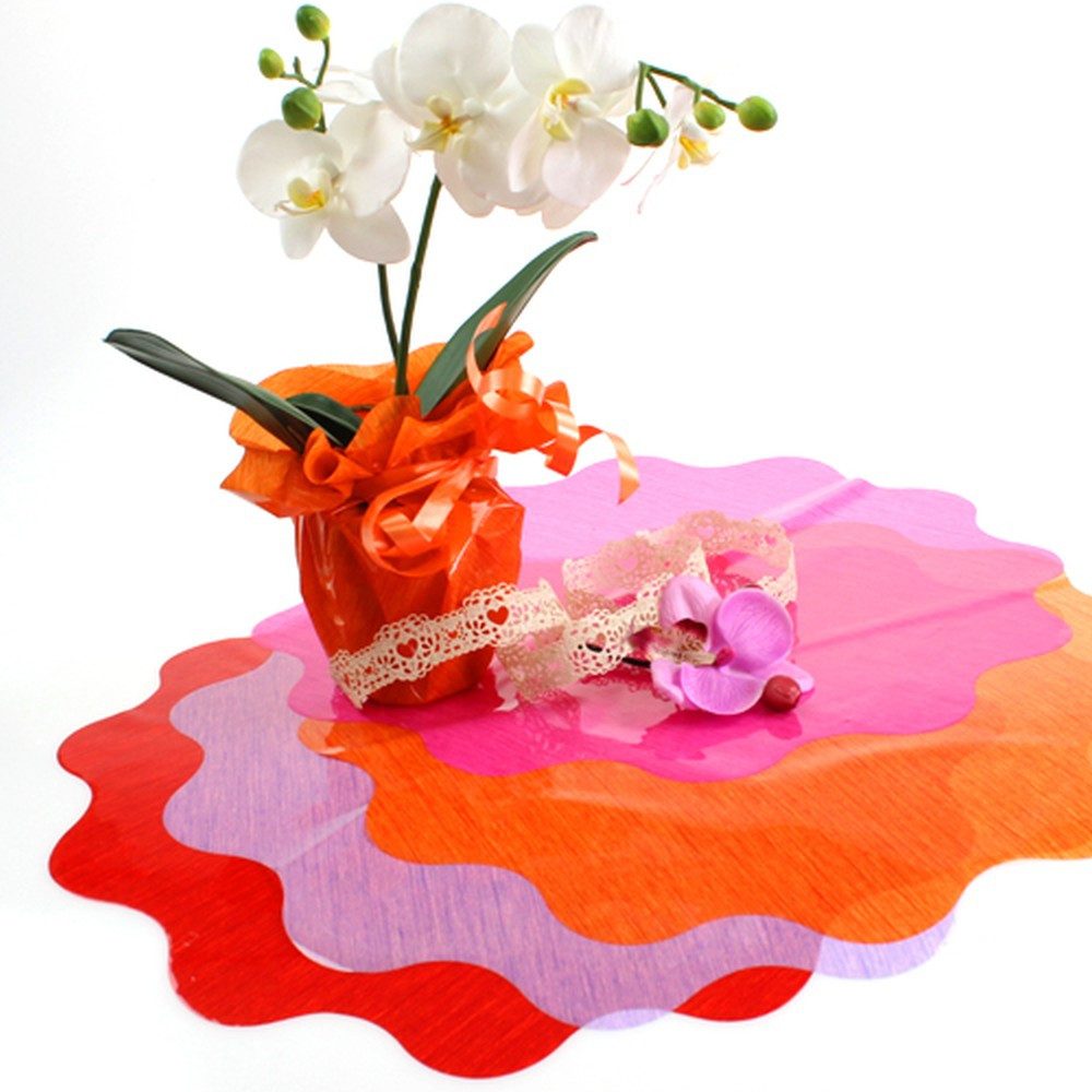 Florists Products Packpapier Elegante Manschette für Blumendeko und Tischgestaltung, 50 Stück