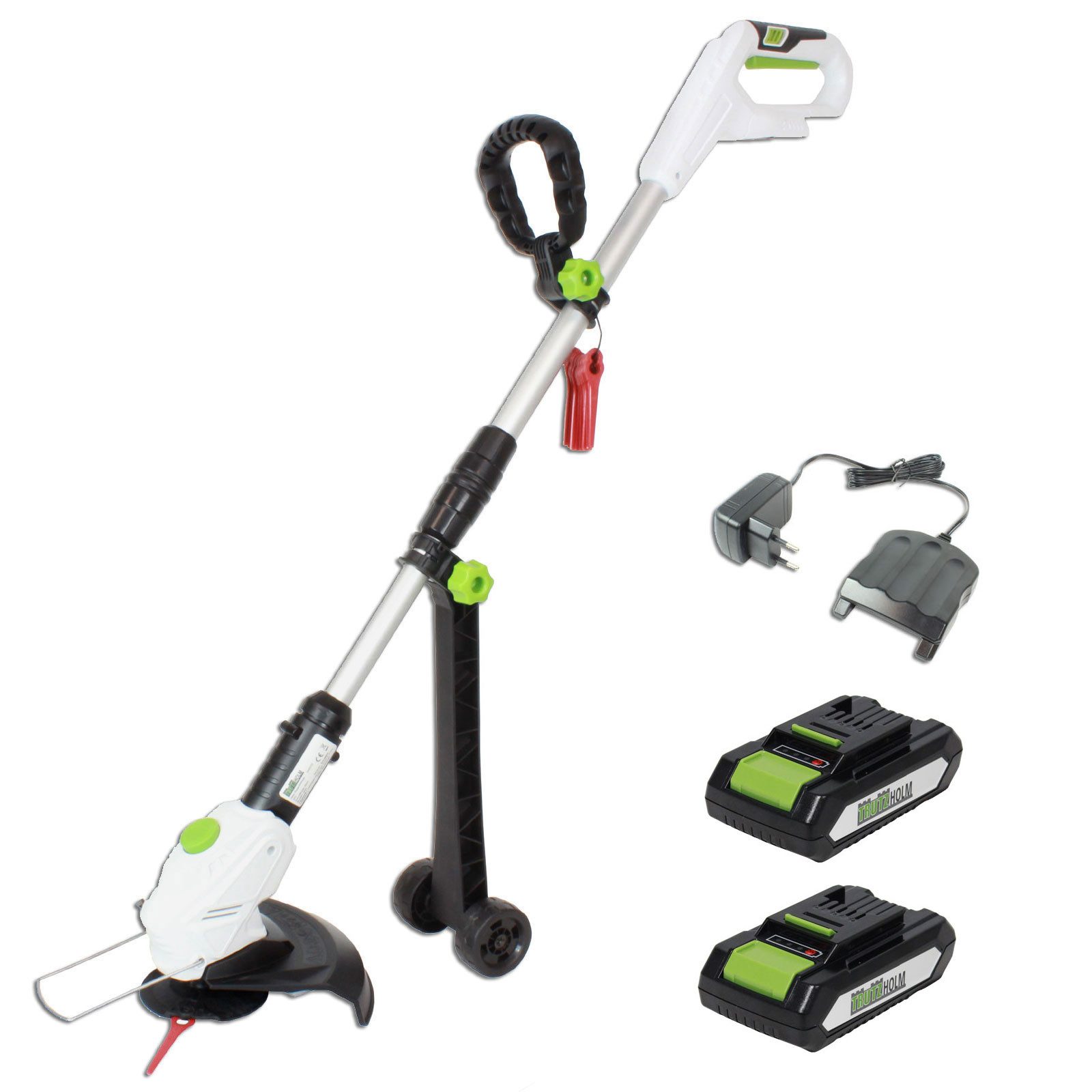 TRUTZHOLM Akku-Rasentrimmer 20V/2.0Ah mit 2 Akkus günstig online kaufen