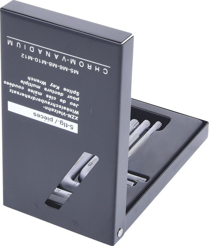 Thumbnail - KS Tools Winkelschlüssel XZN-Winkelstiftschlüssel-Satz, kurz, 5-tlg