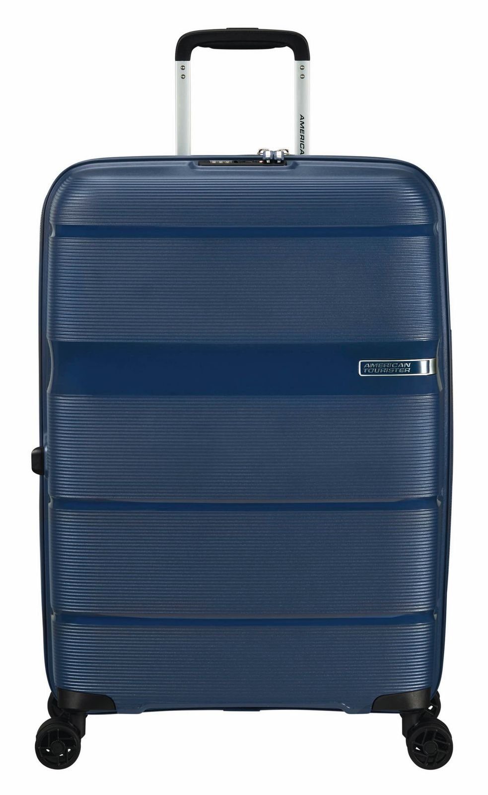 Linex, Rollen Navy 4 Hartschalen-Trolley Deep American Tourister®