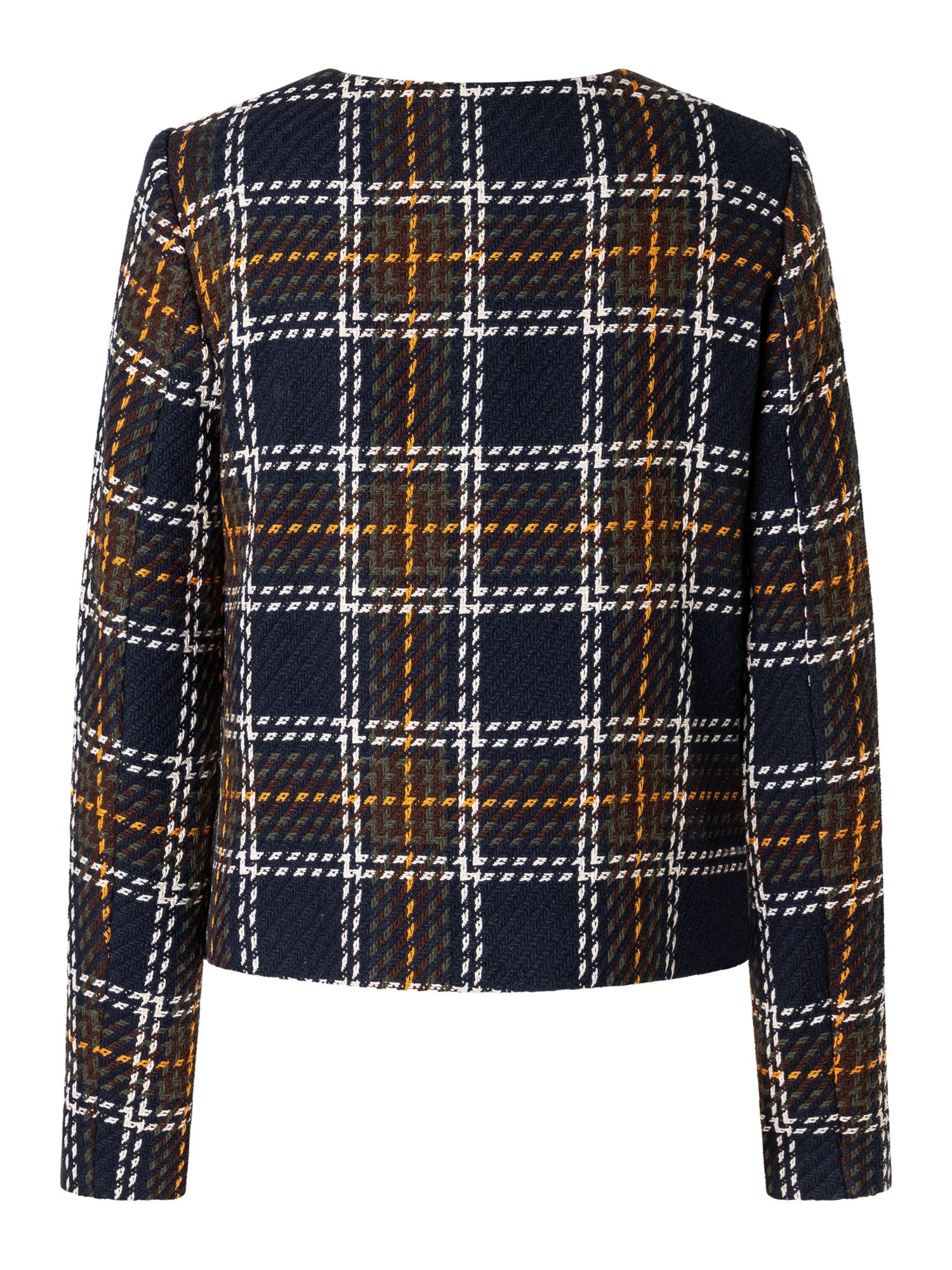 MORE&MORE Kurzblazer Businesslook, Bauwollmix günstig online kaufen
