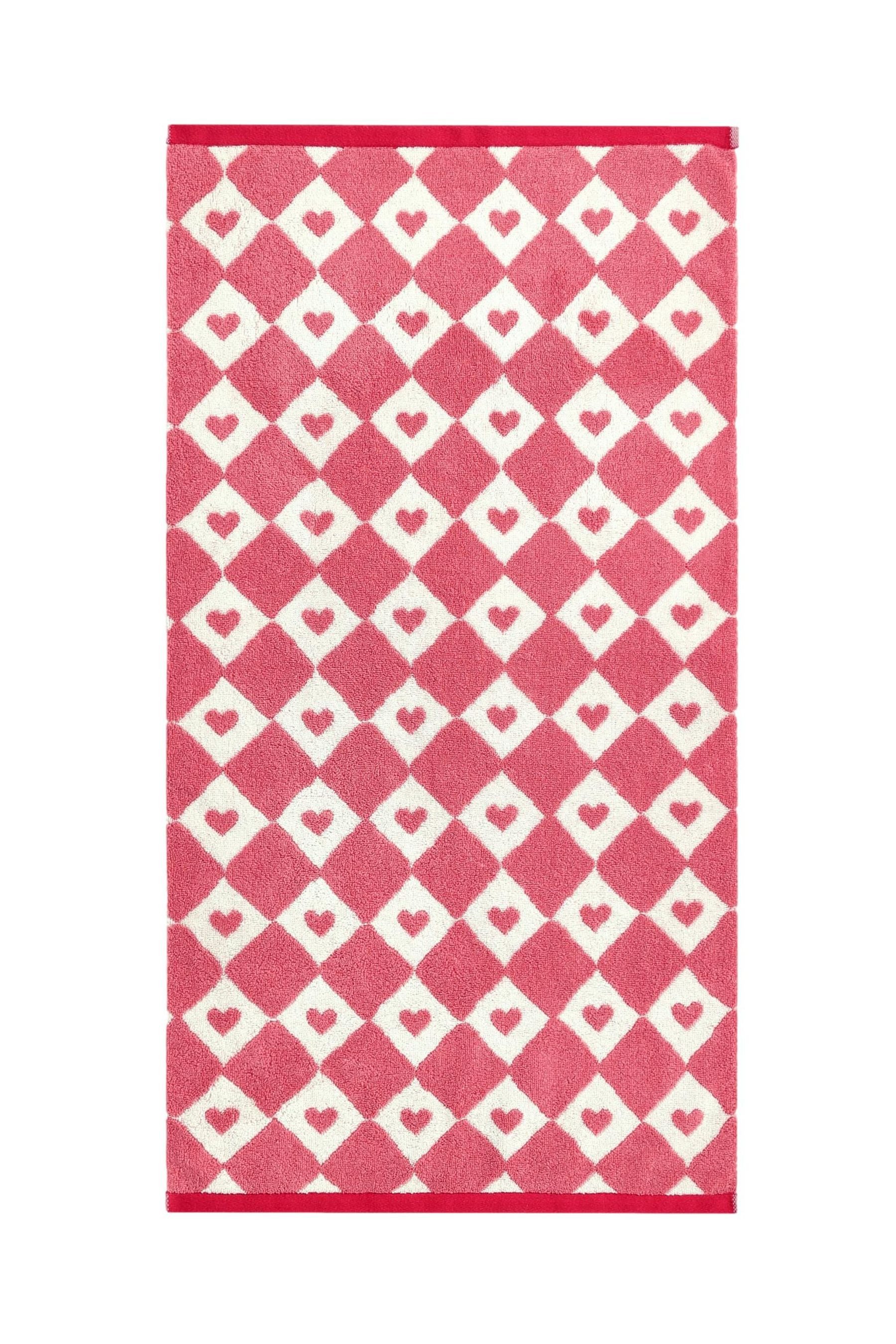 Next Handtuch Handtuch mit Herzmotiv, (1-St)