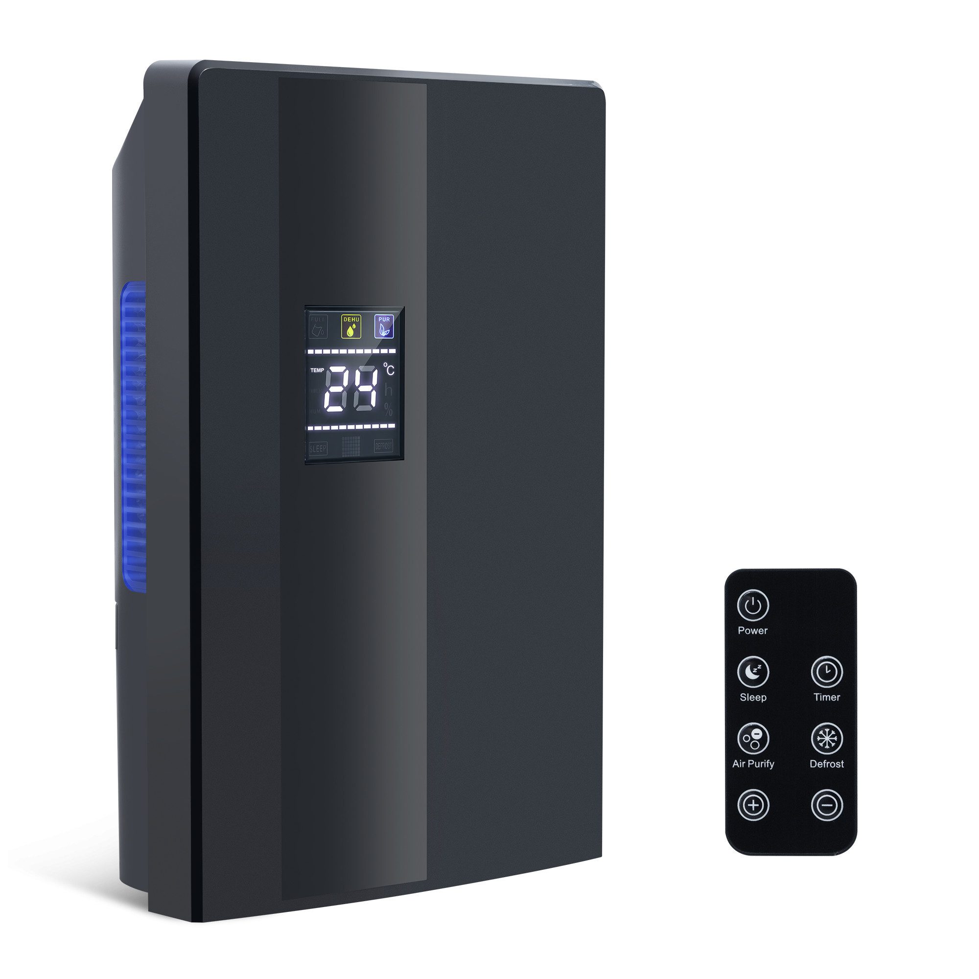 ZMH Luftentfeuchter Elektrisch 1400/2000ml Entfeuchter Dehumidifier UV-Rein günstig online kaufen