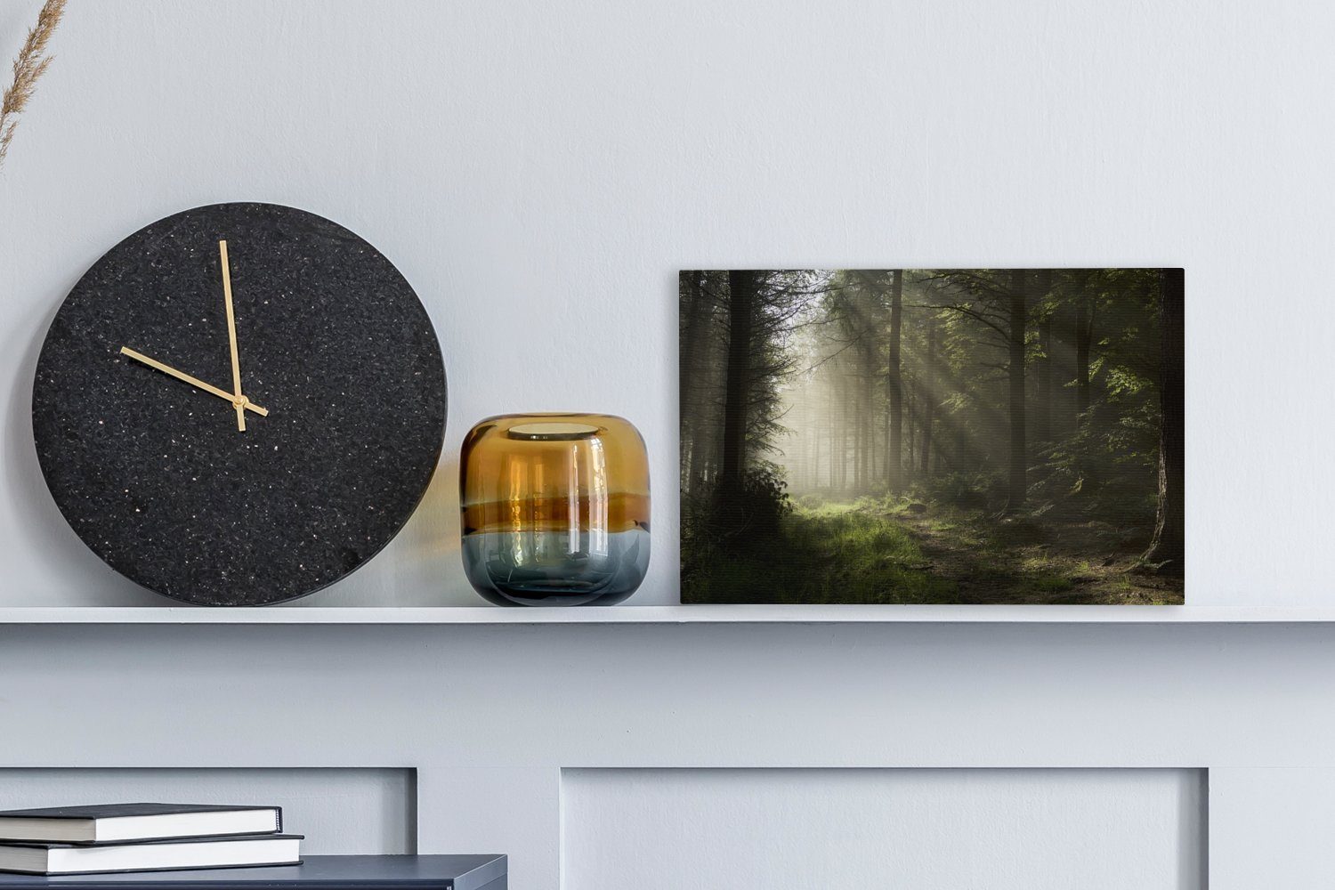 OneMillionCanvasses® Leinwandbild Wald - Baum - günstig online kaufen