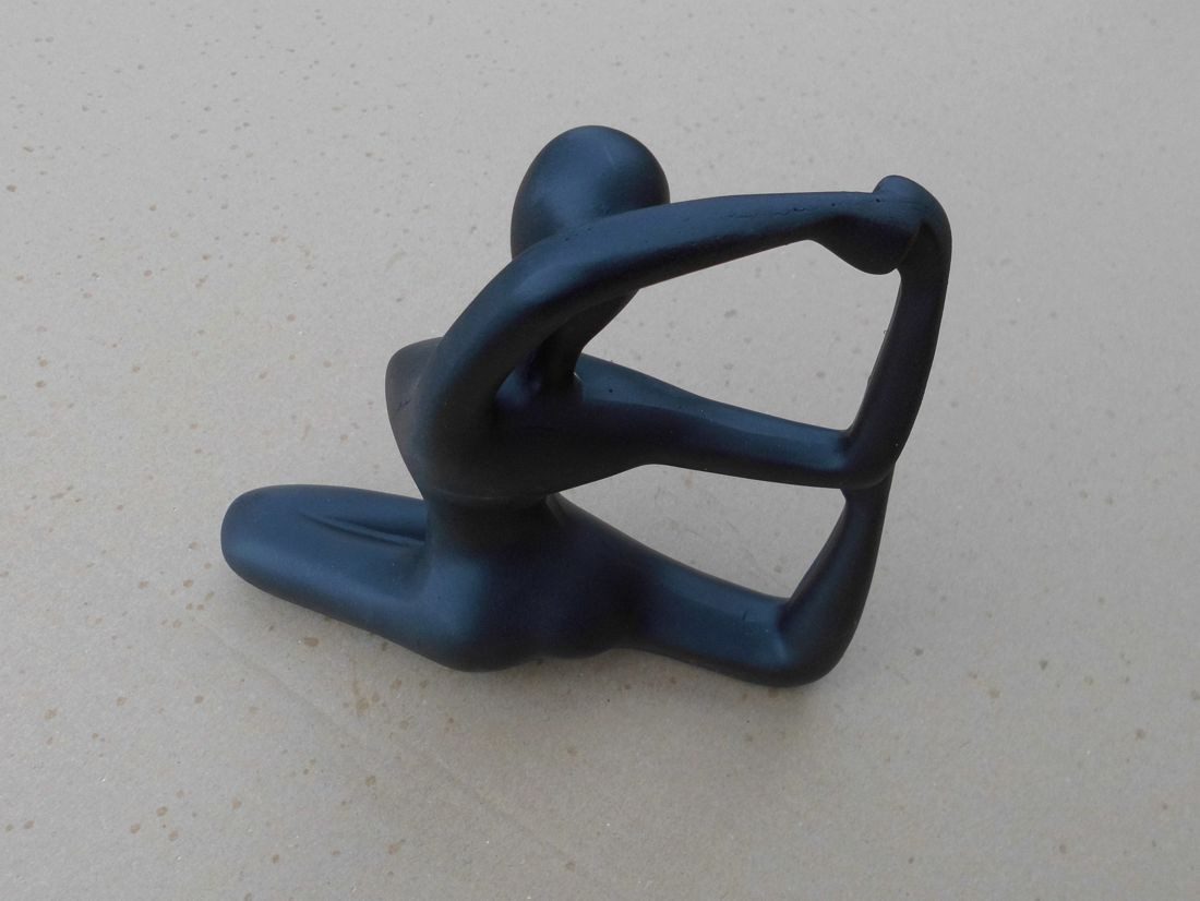 Deko-Impression Skulptur Statue Skulptur Yoga Frau günstig online kaufen