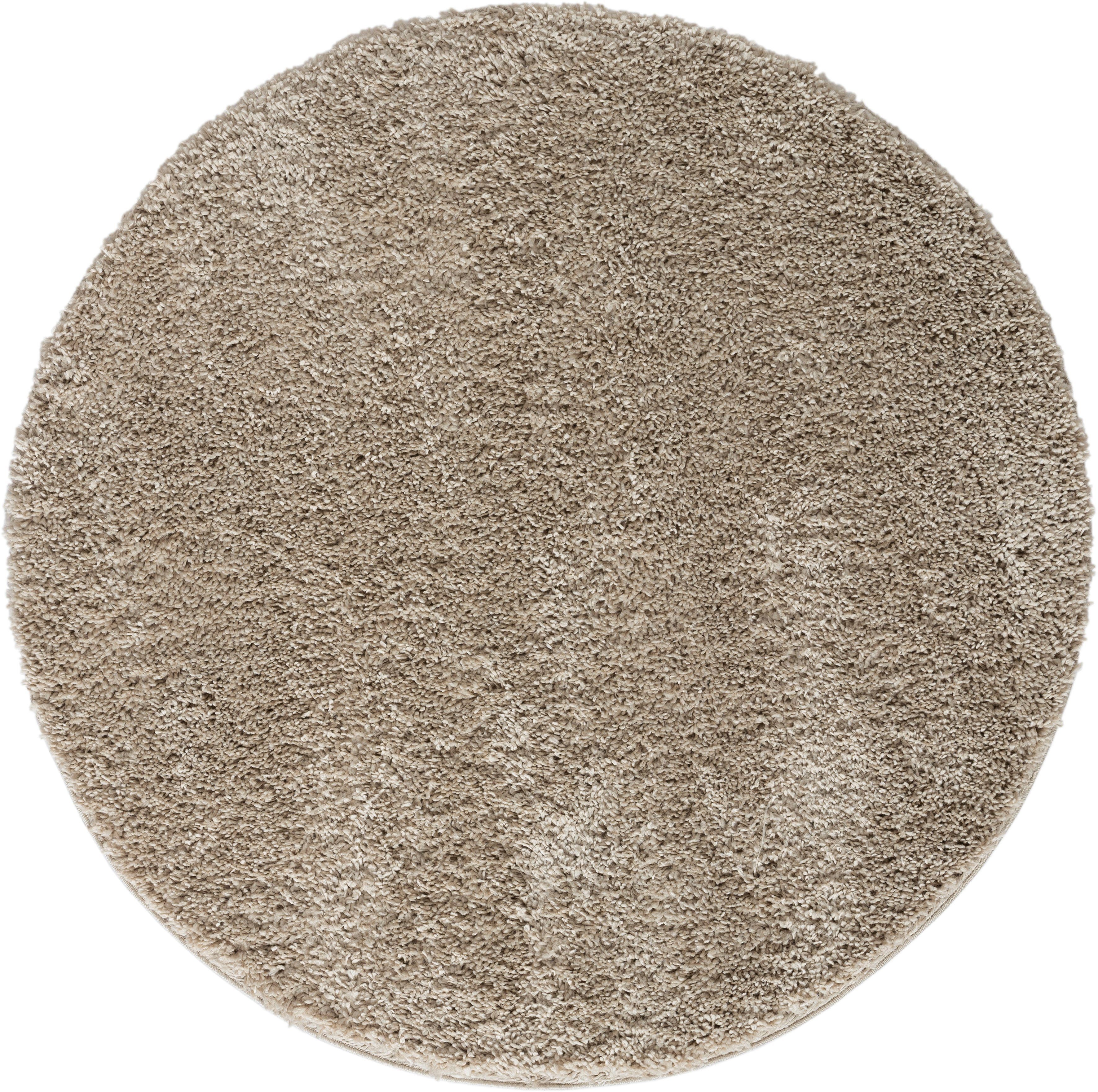 Myflair Möbel & Accessoires Hochflor-Teppich »My Shaggy«, rund, 37 mm Höhe, günstig online kaufen