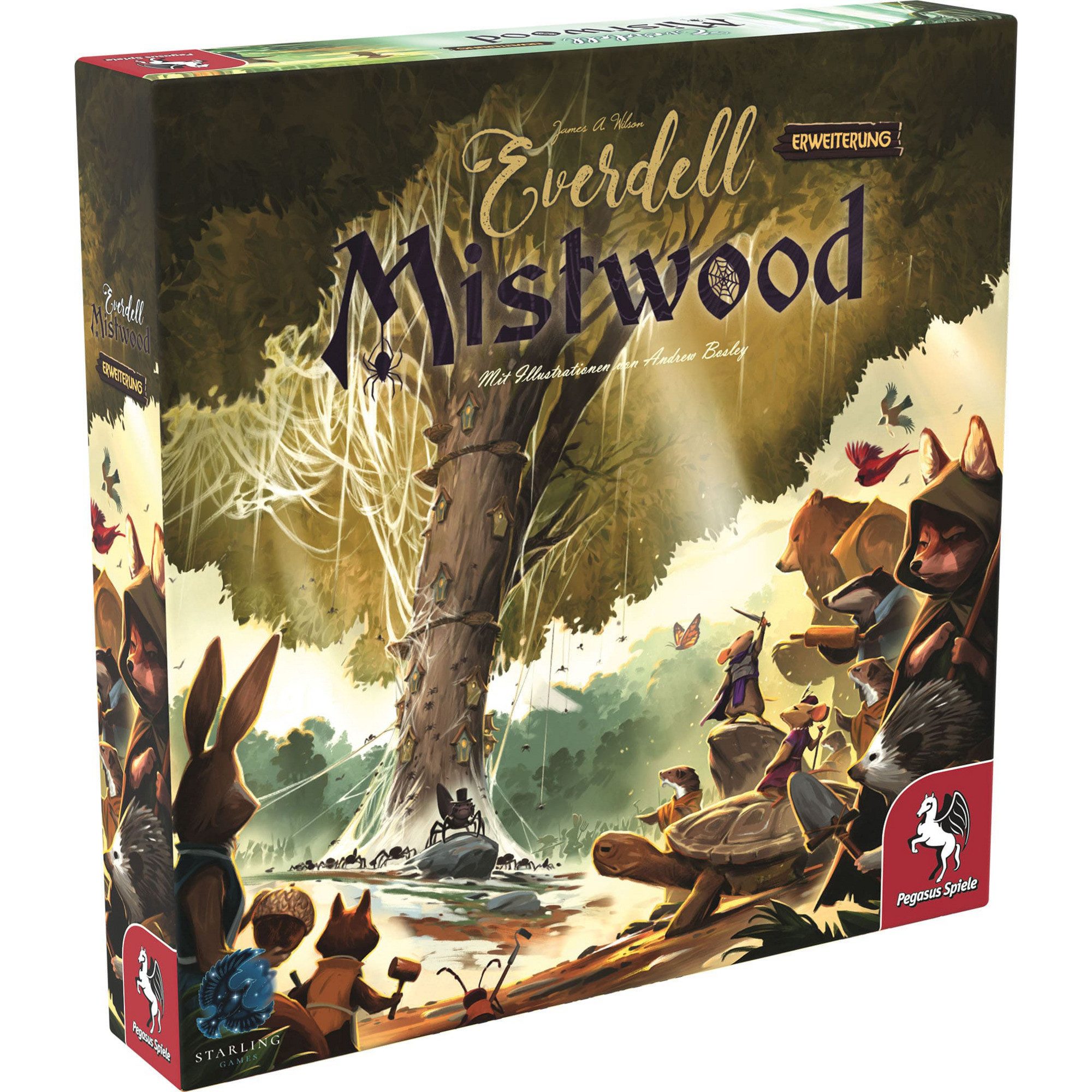 Pegasus Spiel Pegasus Everdell: Mistwood, Brettspiel