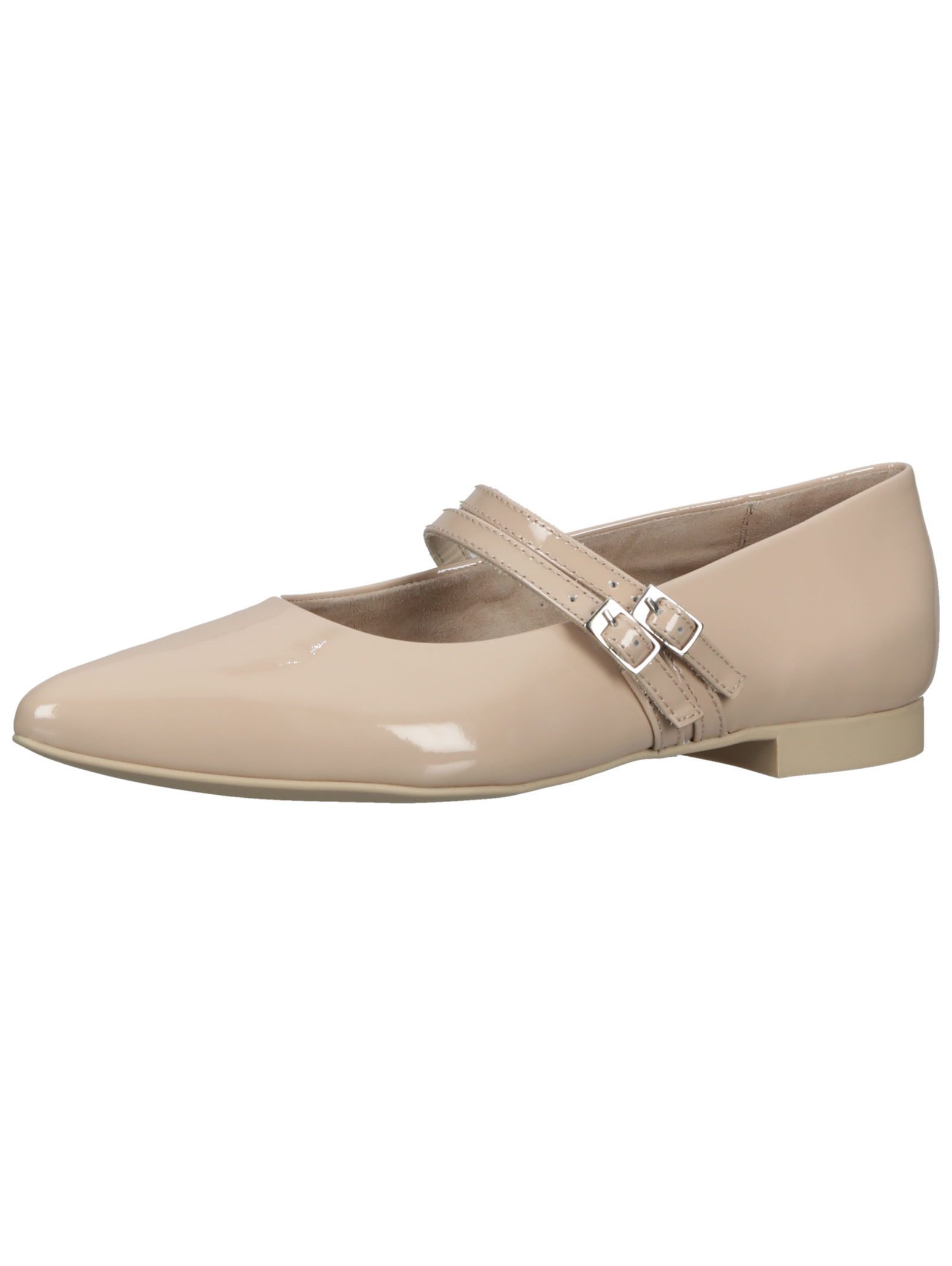 Paul Green Paul Green Ballerinas Leder/Textil Riemchenballerina