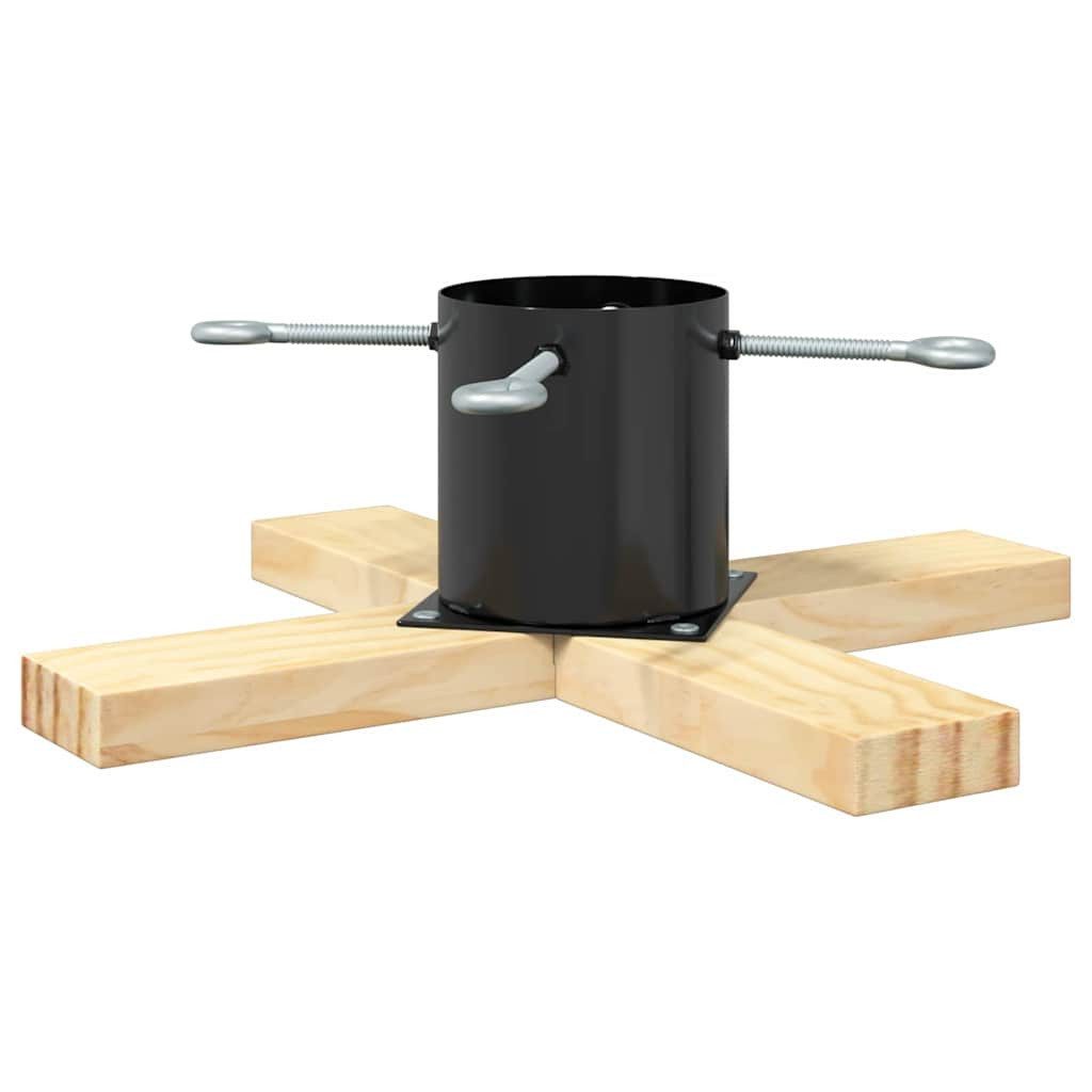 furnicato Christbaumständer Moderner Weihnachtsbaumständer aus massivem Kiefernholz 50x50x16 cm (1-tlg), Stabiler Baumhalter mit Wassertank und abriebfester Oberfläche