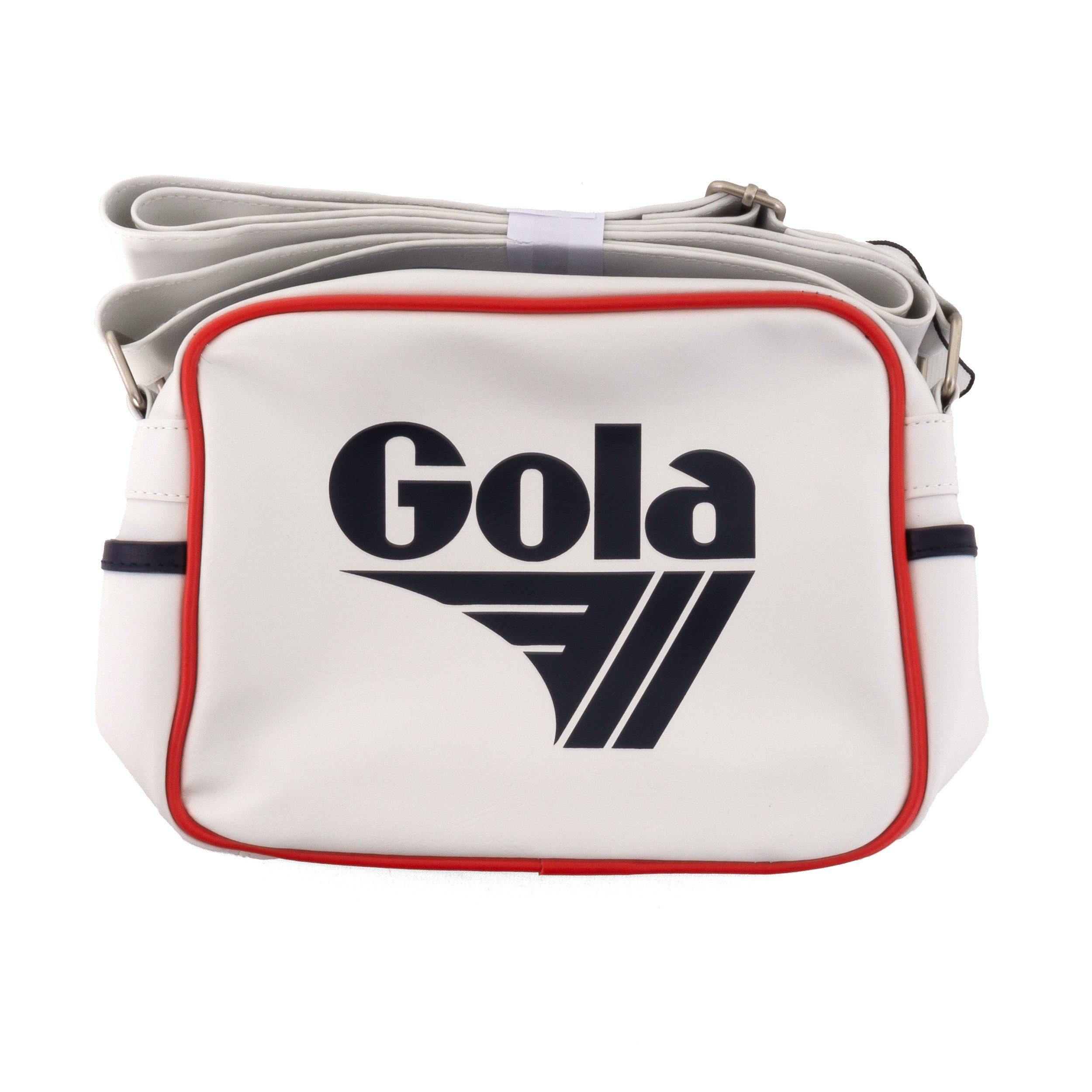 Gola Small Schultertasche Micro Bag Tasche white/navy/rot Gola Redford Schultertasche