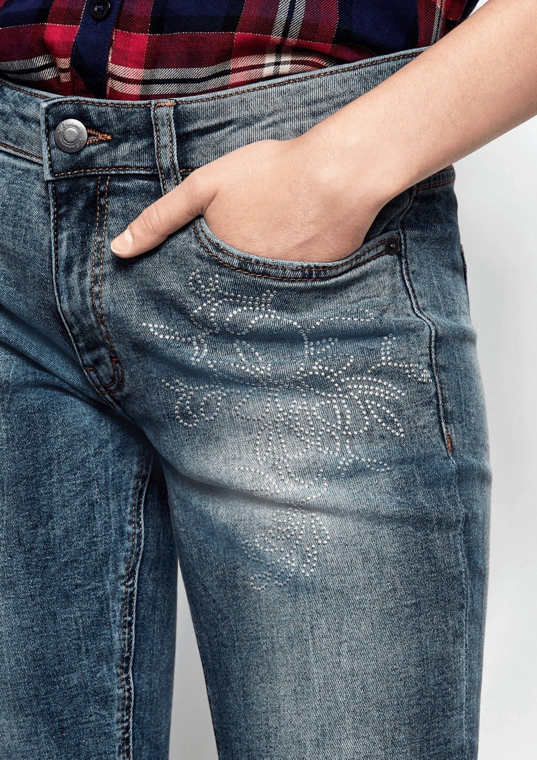 QS Ankle-Jeans 5-Pocket-Jeans