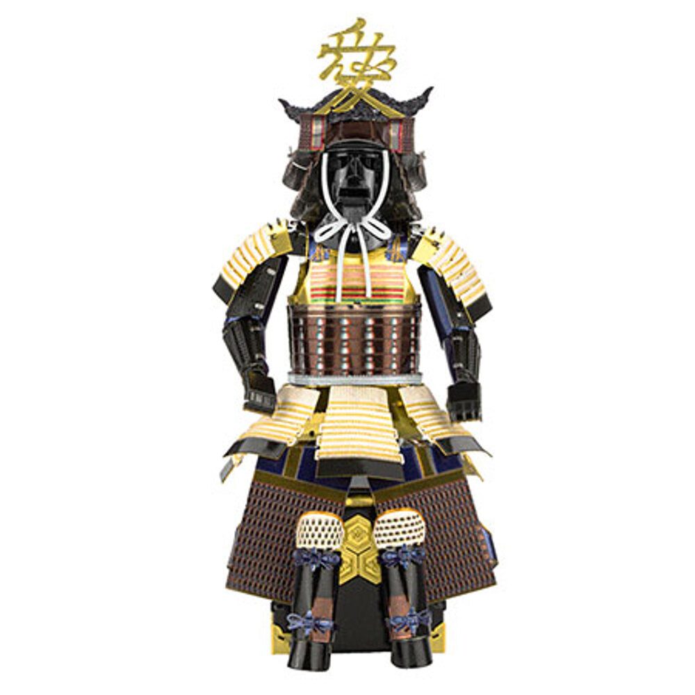 Invento Puzzle Metal Earth, Samurai Rüstung (Naoe Kanetsugu) - 3D Metall Puzzle, Puzzleteile
