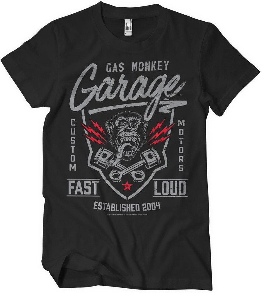 Gas Monkey Garage T-Shirt GMG Fast N Loud T-Shirt