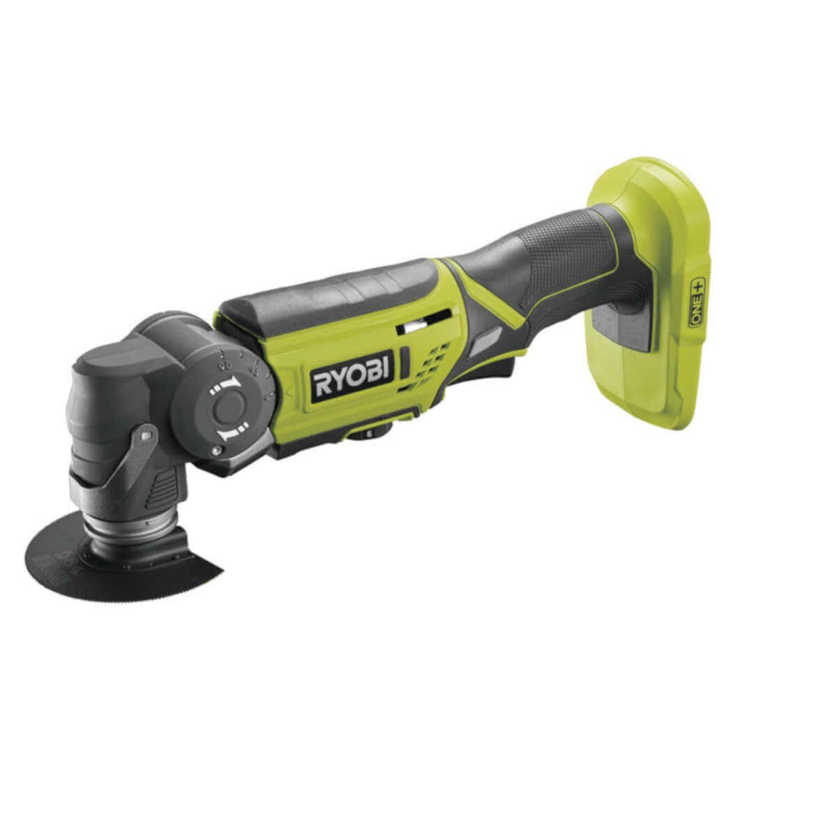 Ryobi Akku-Multifunktionswerkzeug Akku-Multitool ONE+ 18 V, Mehrzweckwerkzeug ohne Akku & Ladegerät, R18, 18.00 V, 18 V V, Akku und Ladegerät sind nicht im Lieferumfang enthalten, ohne Akku und Ladegerät