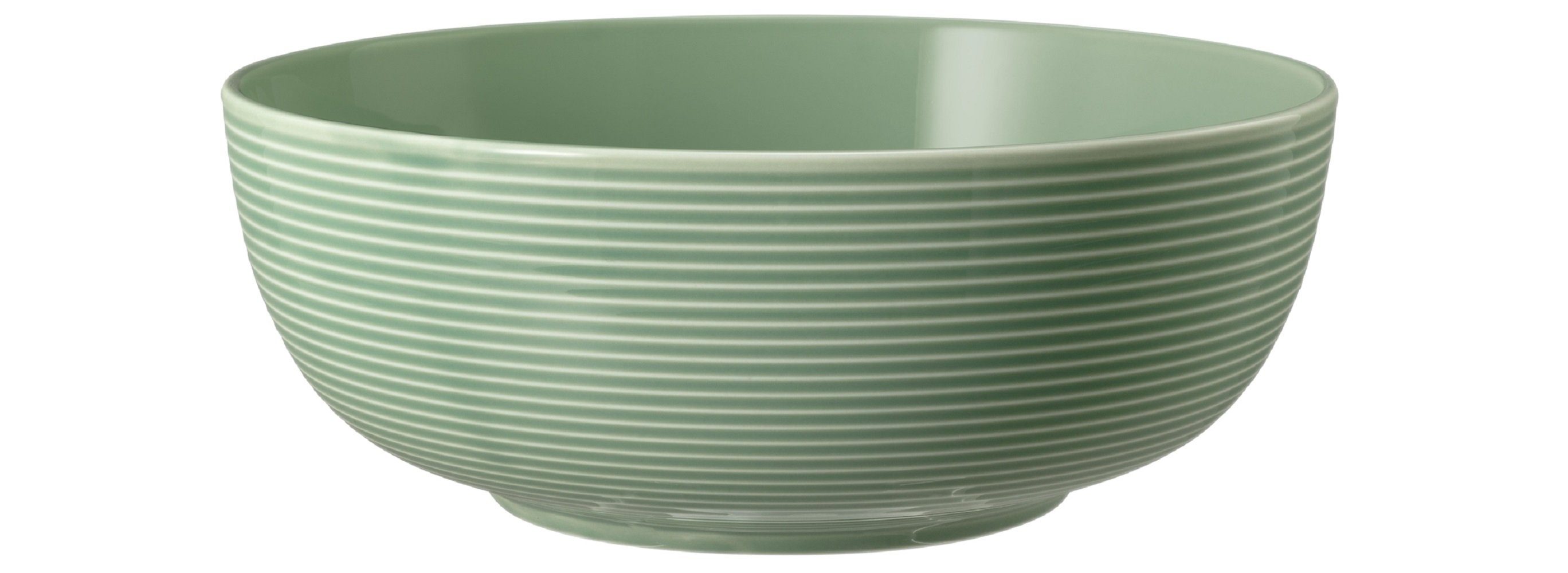 Seltmann Weiden Schale Seltmann Weiden Beat Salbeigrün Foodbowl 20 cm, Porzellan, (1 Foodbowl)