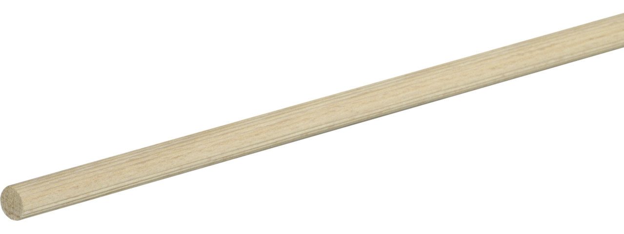 FN Neuhofer Sockelleiste FN Neuhofer Rundstab gerillt 100 cm 12 x 12 mm