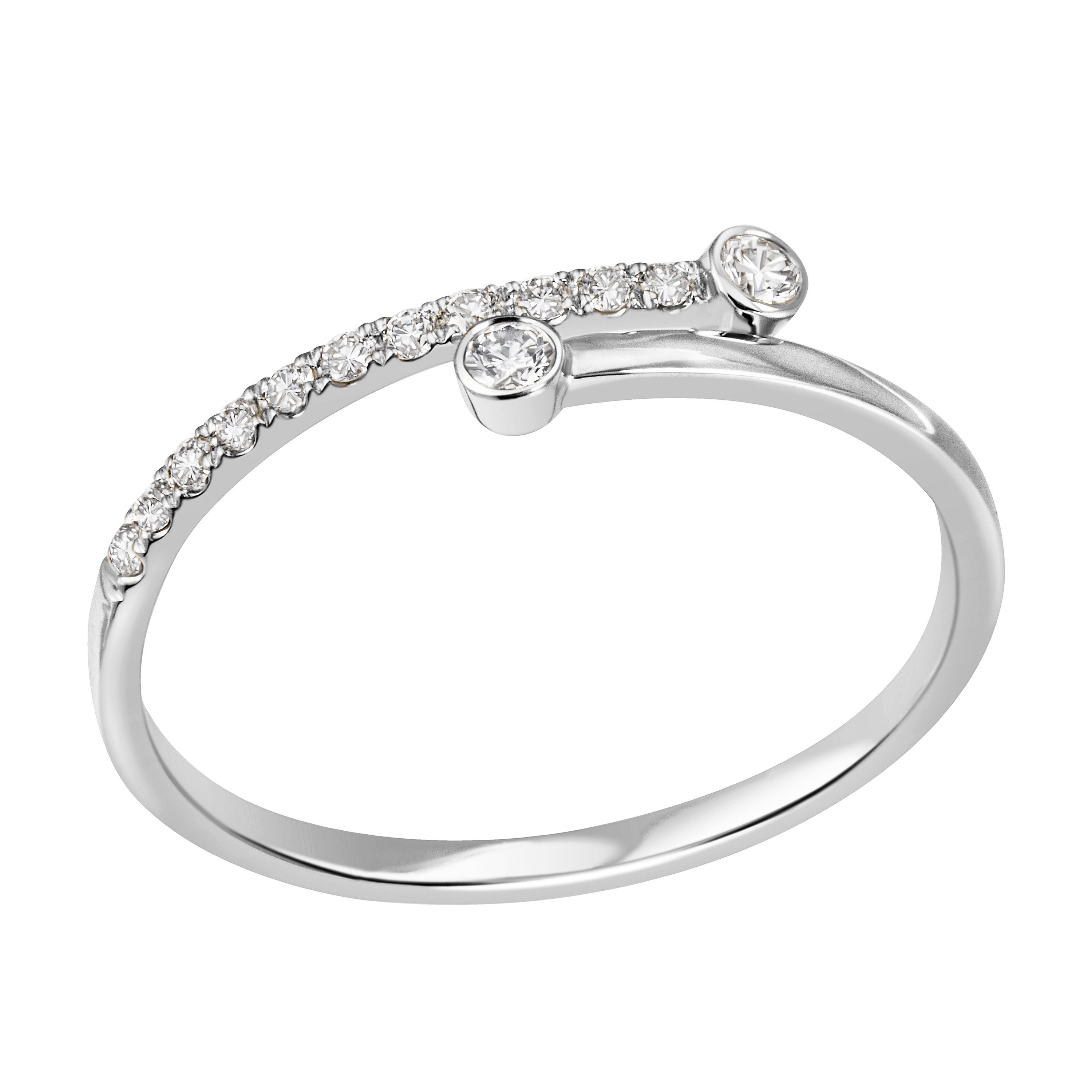 Firetti Fingerring Schmuck Geschenk Silber 925 Damenring Ring, mit Zirkonia (synth)
