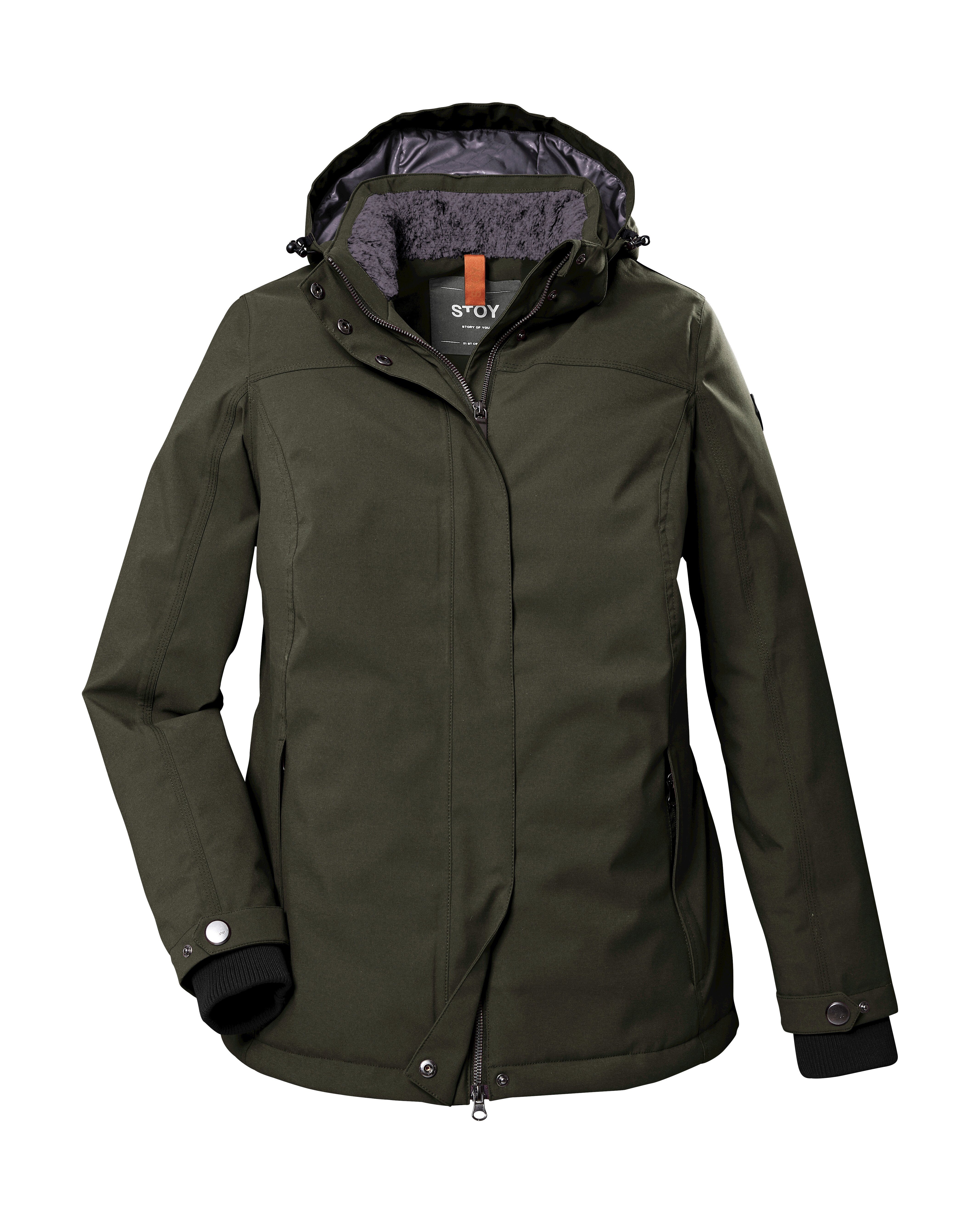 STOY Outdoorjacke STW 9 WMN JCKT olivgrün