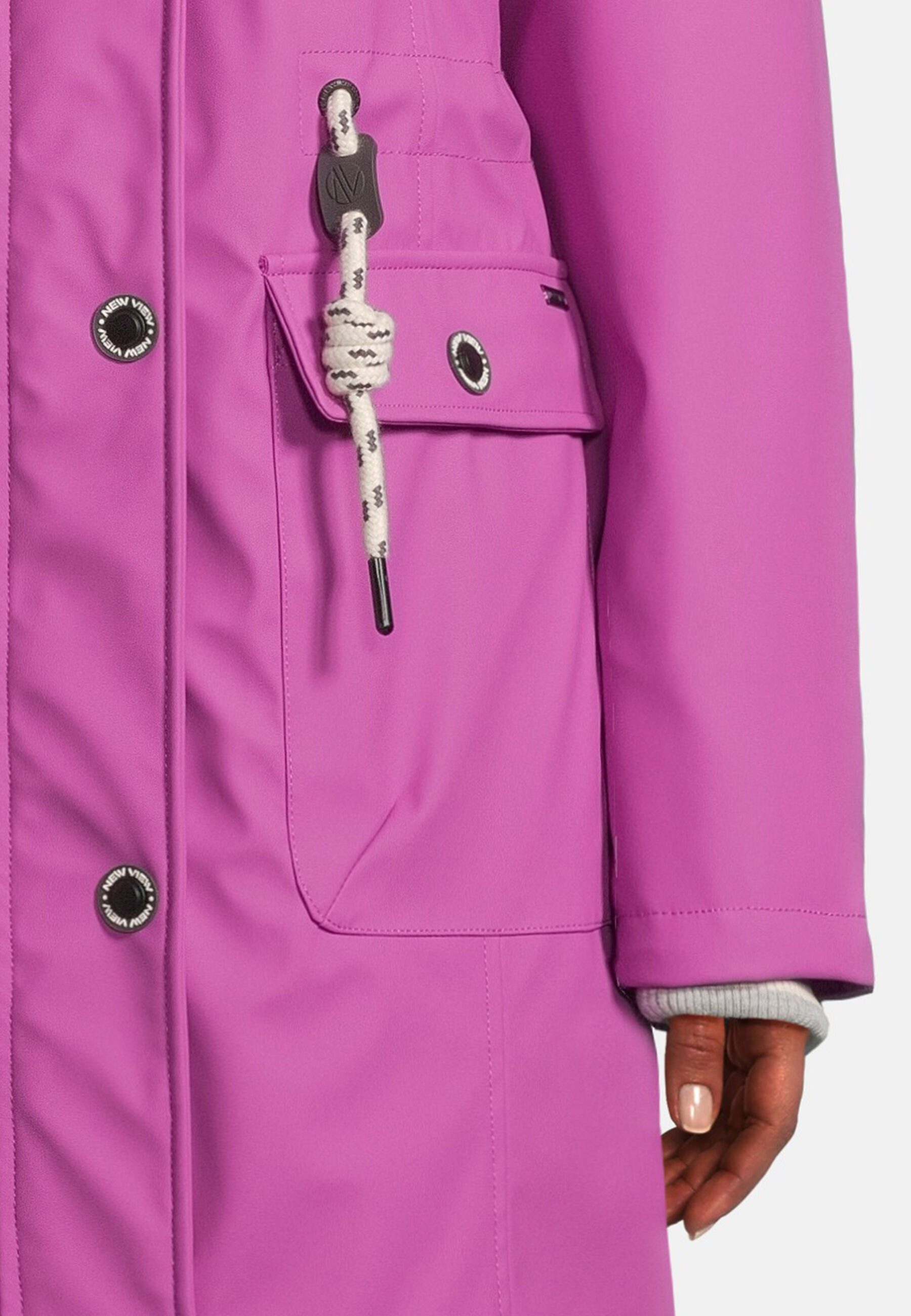 New View Regenjacke Lillie mit weitenregulierbarer Kapuze – Bild 4 von 5