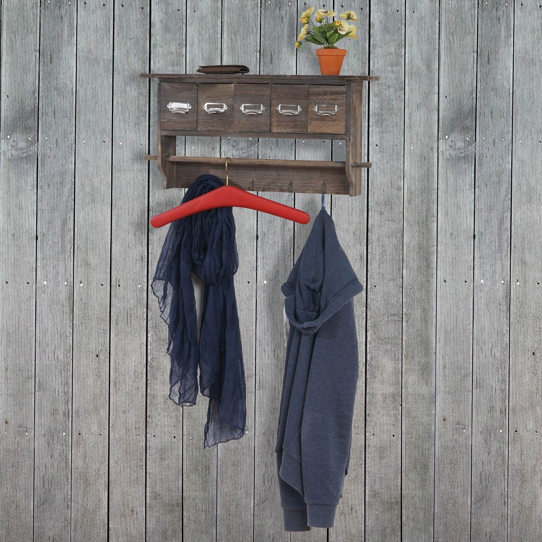 MCW Garderobe MCW-C49-G, 4 Haken, 5 günstig online kaufen