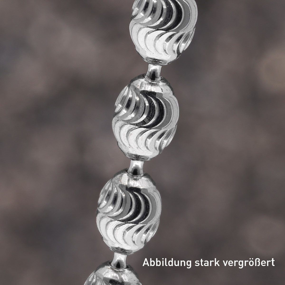 trendor Collier Damen-925 Silber Rhodiniert Fantasie Collier günstig online kaufen