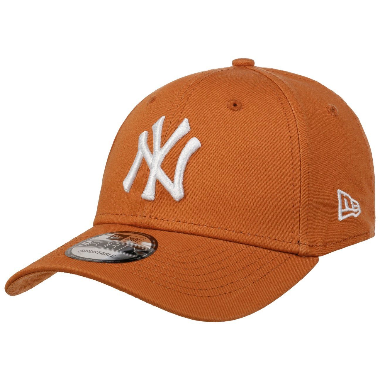 New Era Baseball Cap (1-St) Basecap Metallschnalle orange