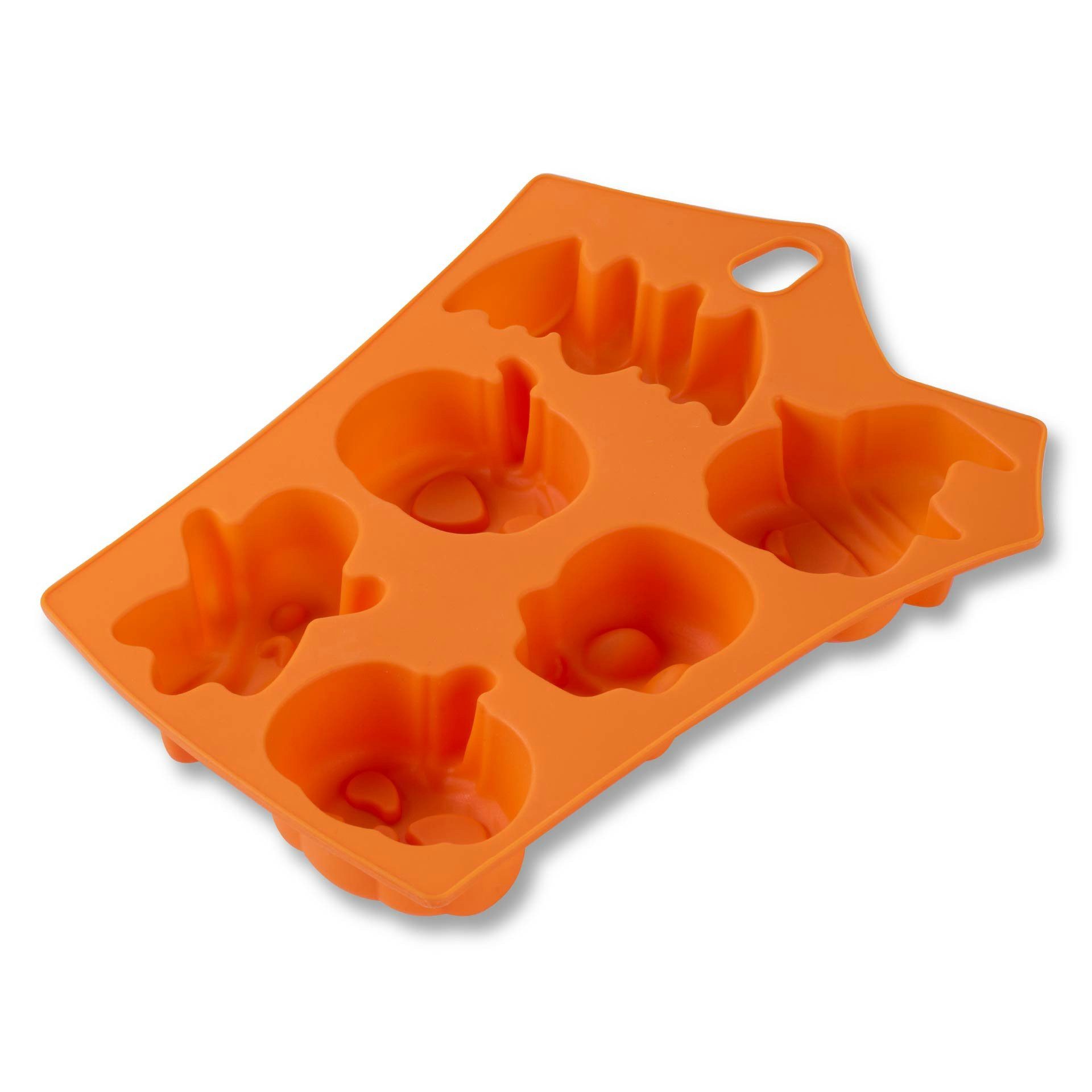Eiswürfelform Halloween Backform, Minikuchenform, Silikonform