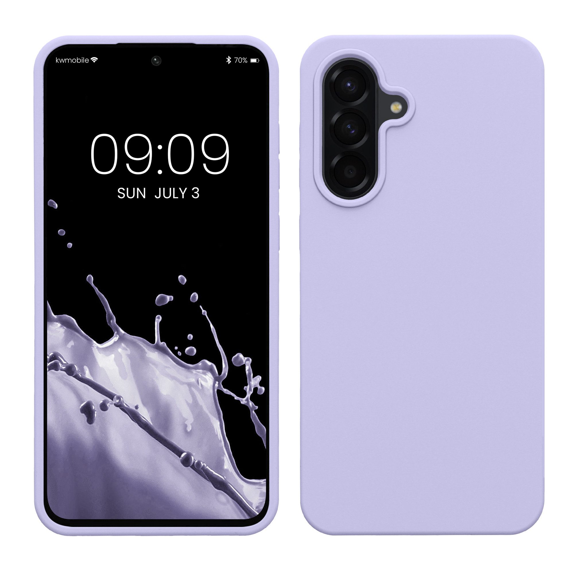 kwmobile Handyhülle Handyhülle für Samsung Galaxy A56 5G Hülle, Weiches Handy Silikon Case - Schutzhülle Cover
