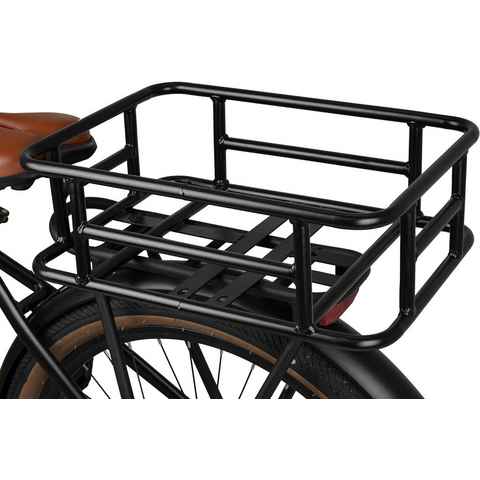 SachsenRAD Fahrradkorb Gepäckträgerkorb Schultasche,Fahrradkorb, engmaschig, für E-Bikes geeignet C5 S8 S6 R8T R6T Centro schwarz