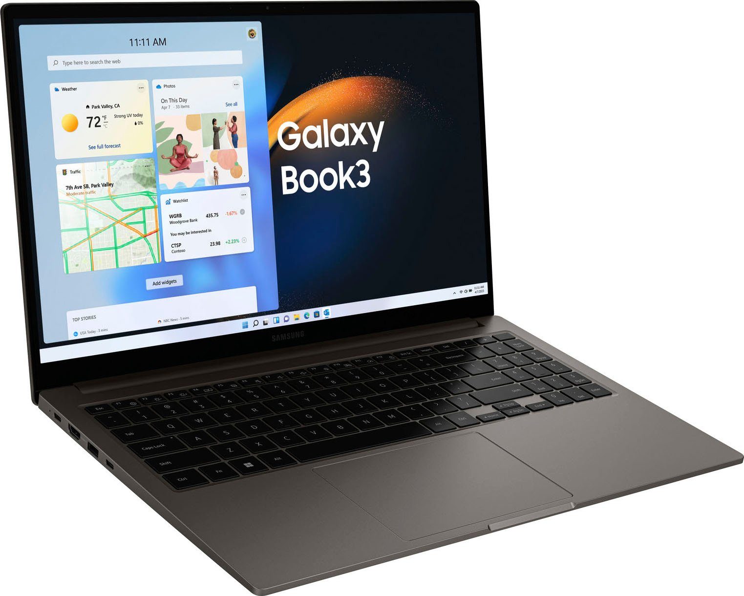 1335U, 512 GB Samsung Notebook (39,6 Zoll, Book3 Core SSD) Xe Galaxy Iris Intel cm/15,6 Graphics, i5