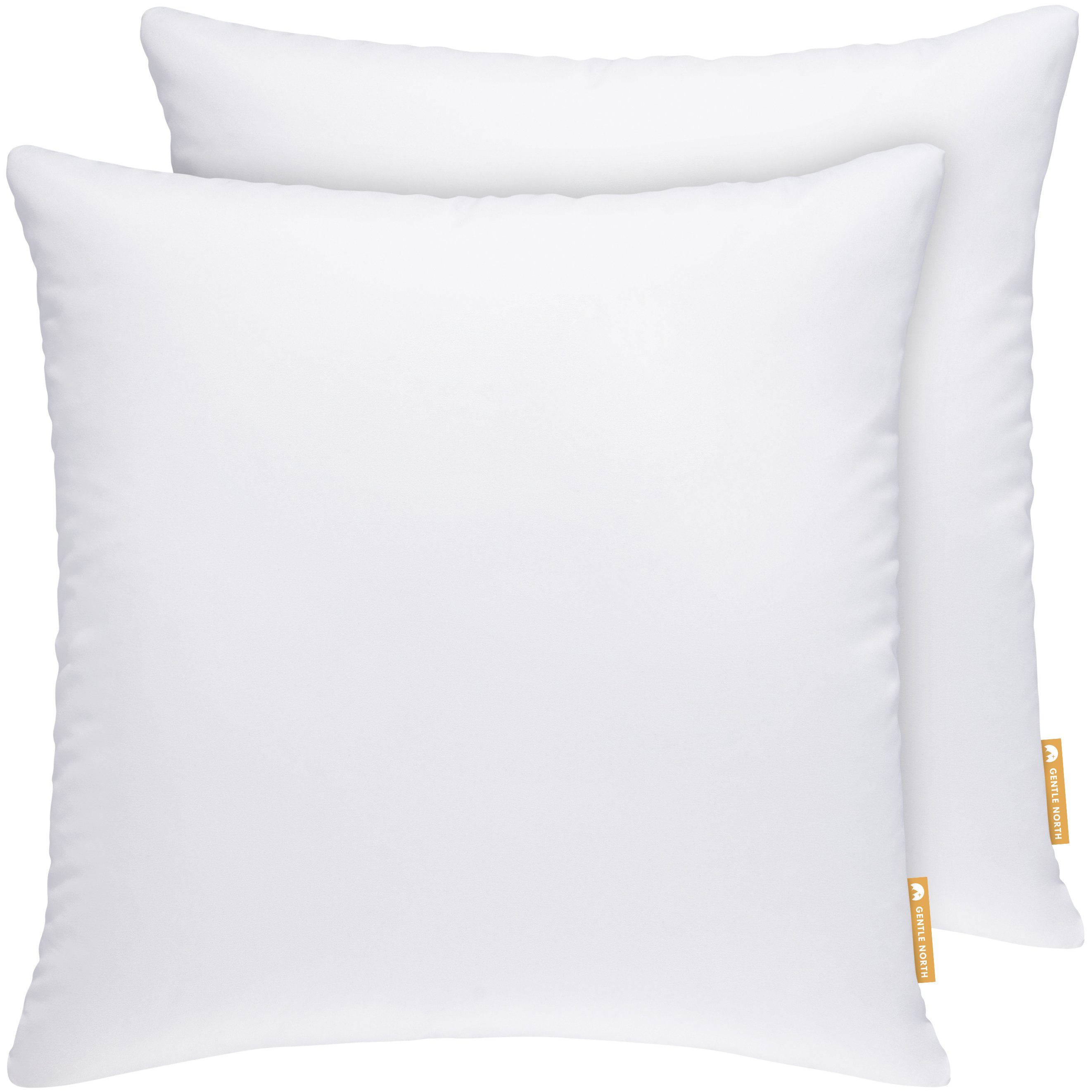 Weißer Kissenbezug 40x80 Cm Aus 100% Baumwolle – Mit Reißverschluss, Pflegeleicht, Für Sofa, Couch & Dekoration
