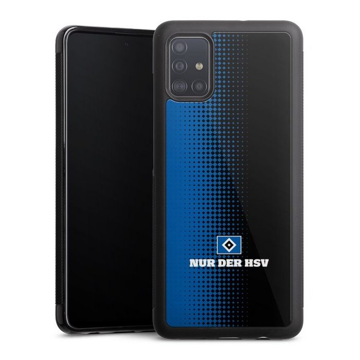 DeinDesign Handyhülle Offizielles Lizenzprodukt HSV Hamburger SV Samsung Galaxy A51 Gallery Case Glas Hülle