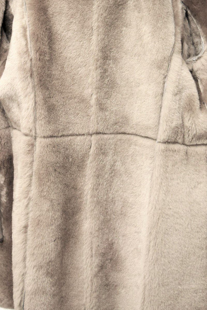 Zimmert Ledermantel MDW-807 Lammfellmantel mit Kapuze