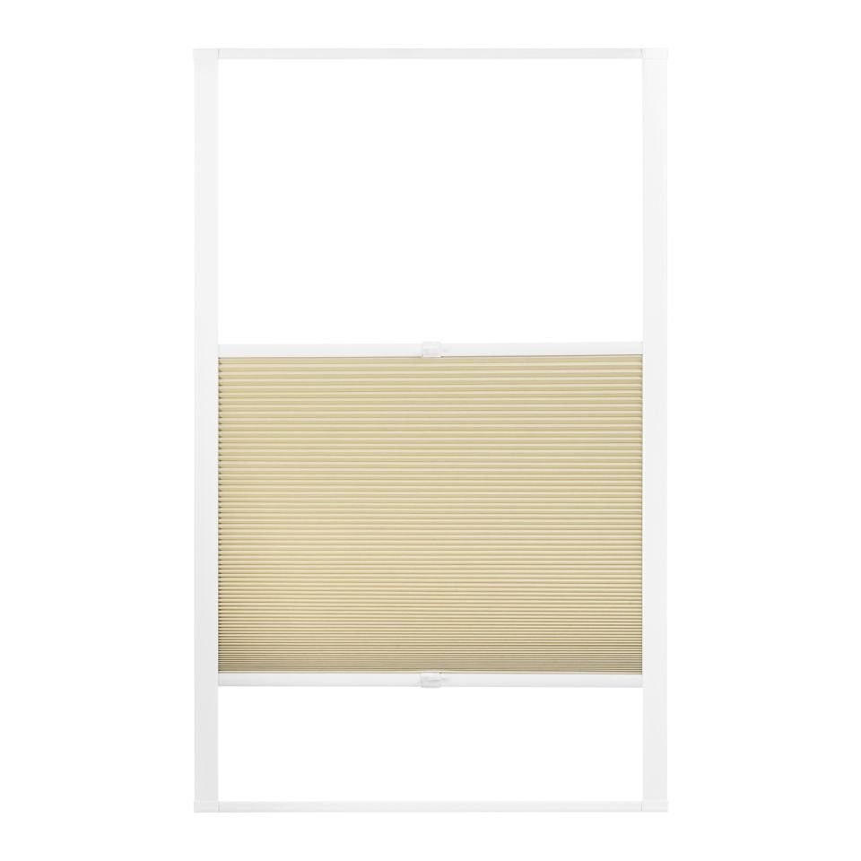 Fenster für Velux Dachfenster Verdunkelung ventanara CK02, passend Beige Dachfensterplissee