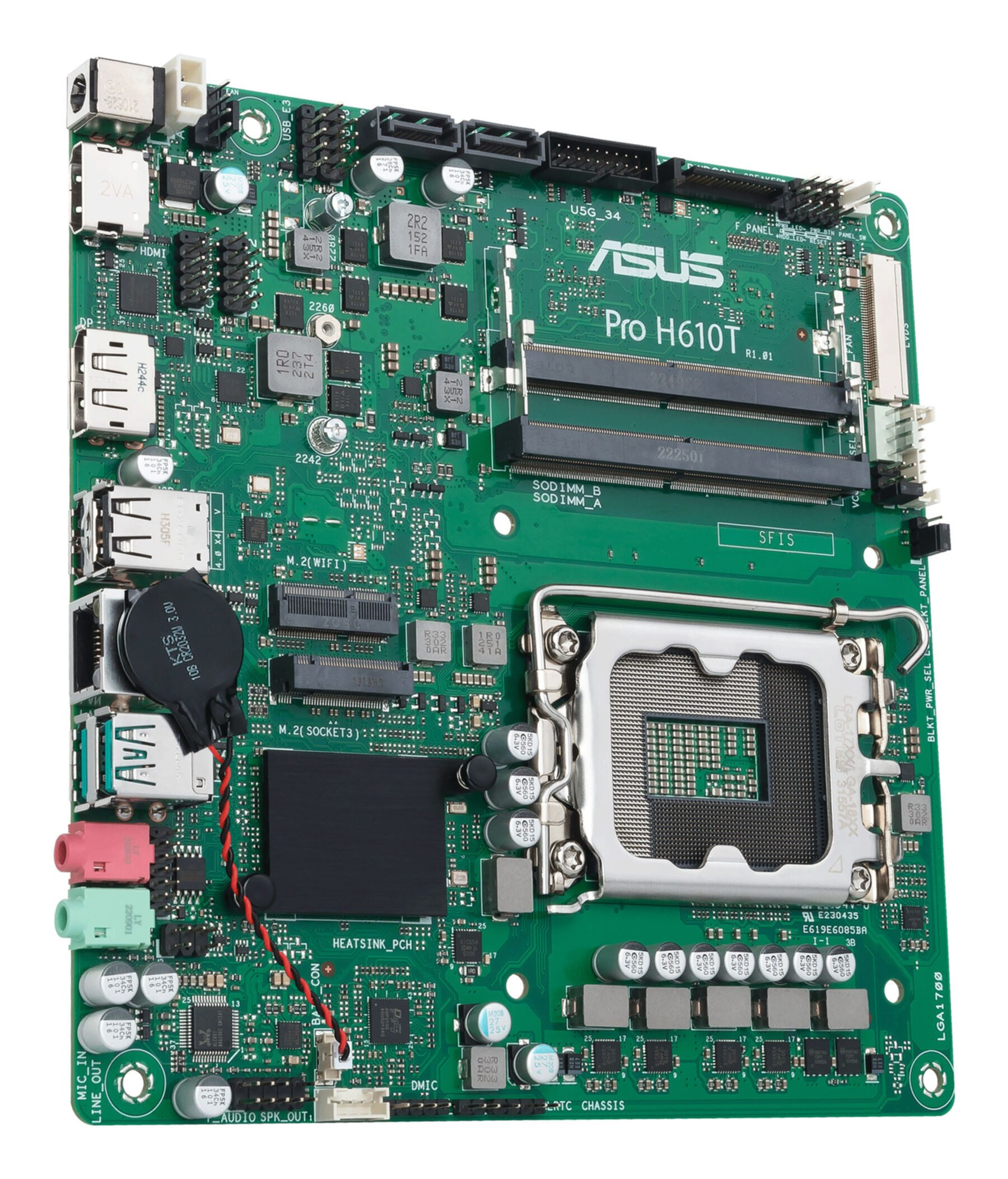 Asus PRO H610T-CSM Mainboard