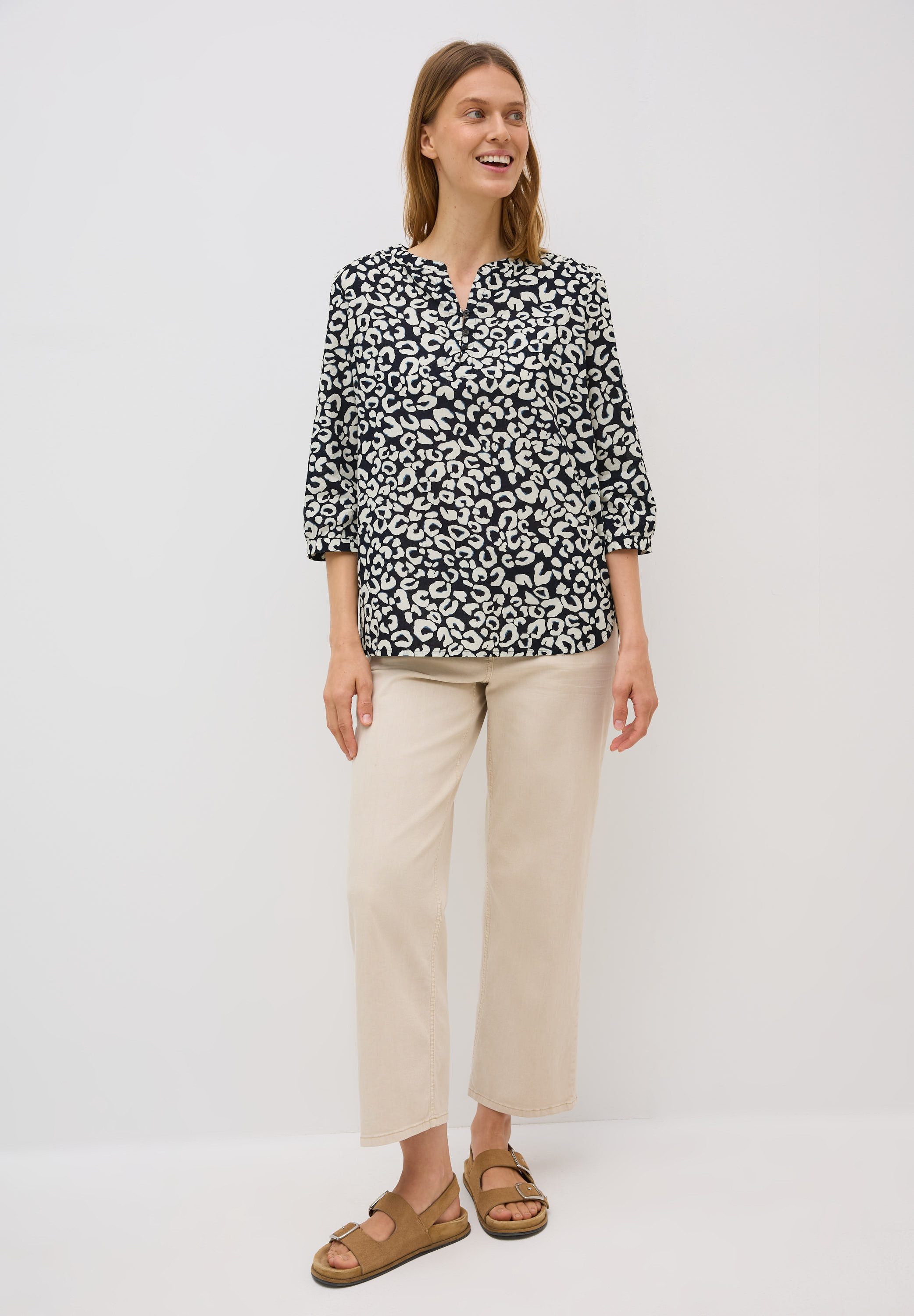 CECIL Chiffonbluse Feel Good Fit