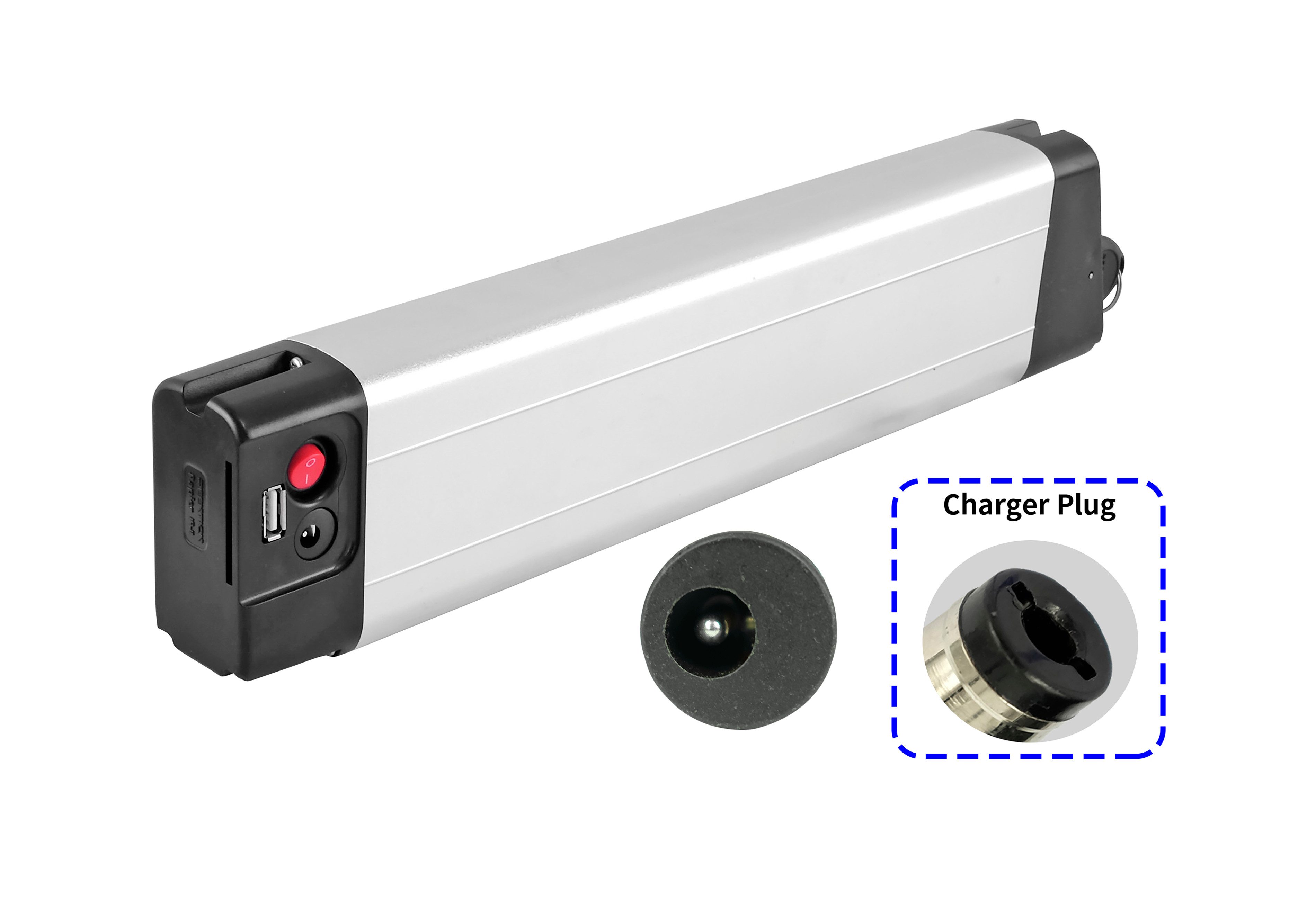 PowerSmart E-Bike Akku für Telefunken Compact F820, Telefunken Kompakt F820 Li-ion 10500 mAh (36 V)