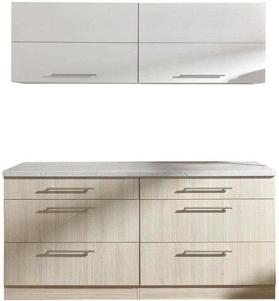 wiho Küchen Küche Filo, ohne E-Geräte, Breite 180 cm