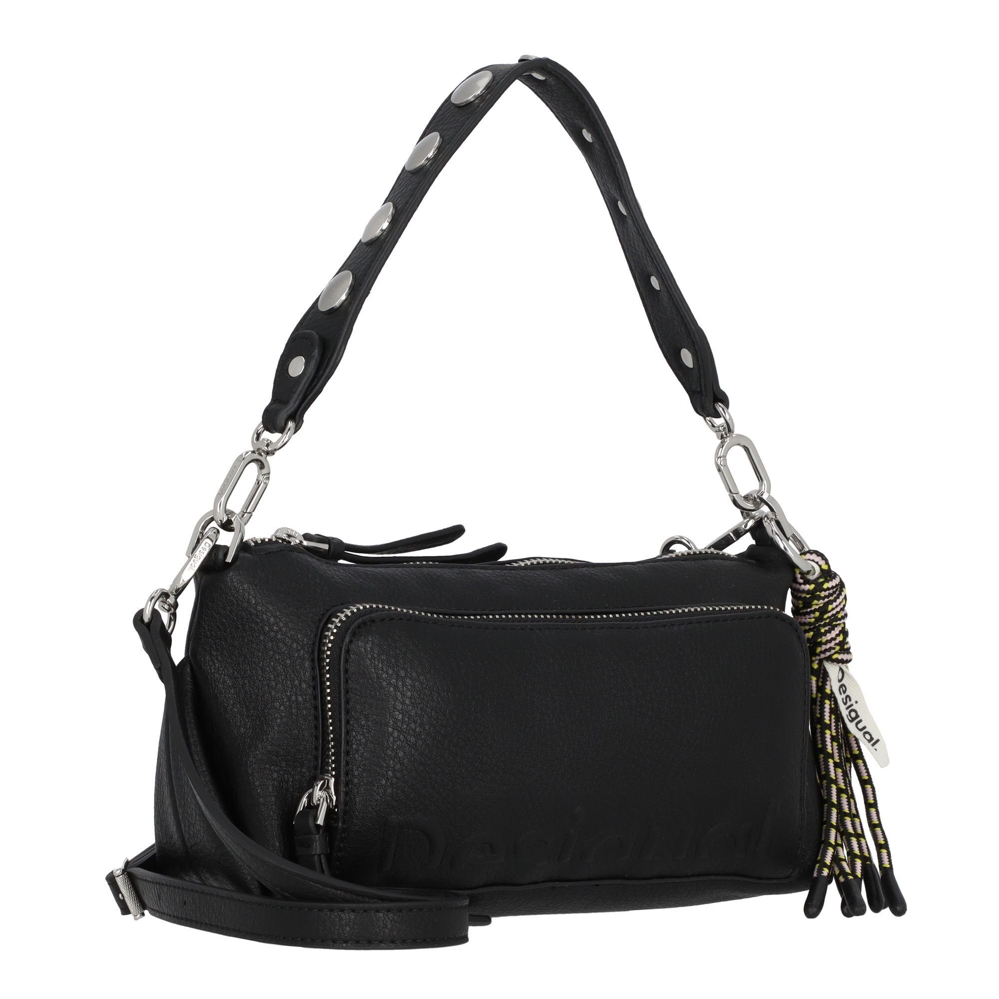 Desigual Schultertasche Basic 2, Polyurethan black