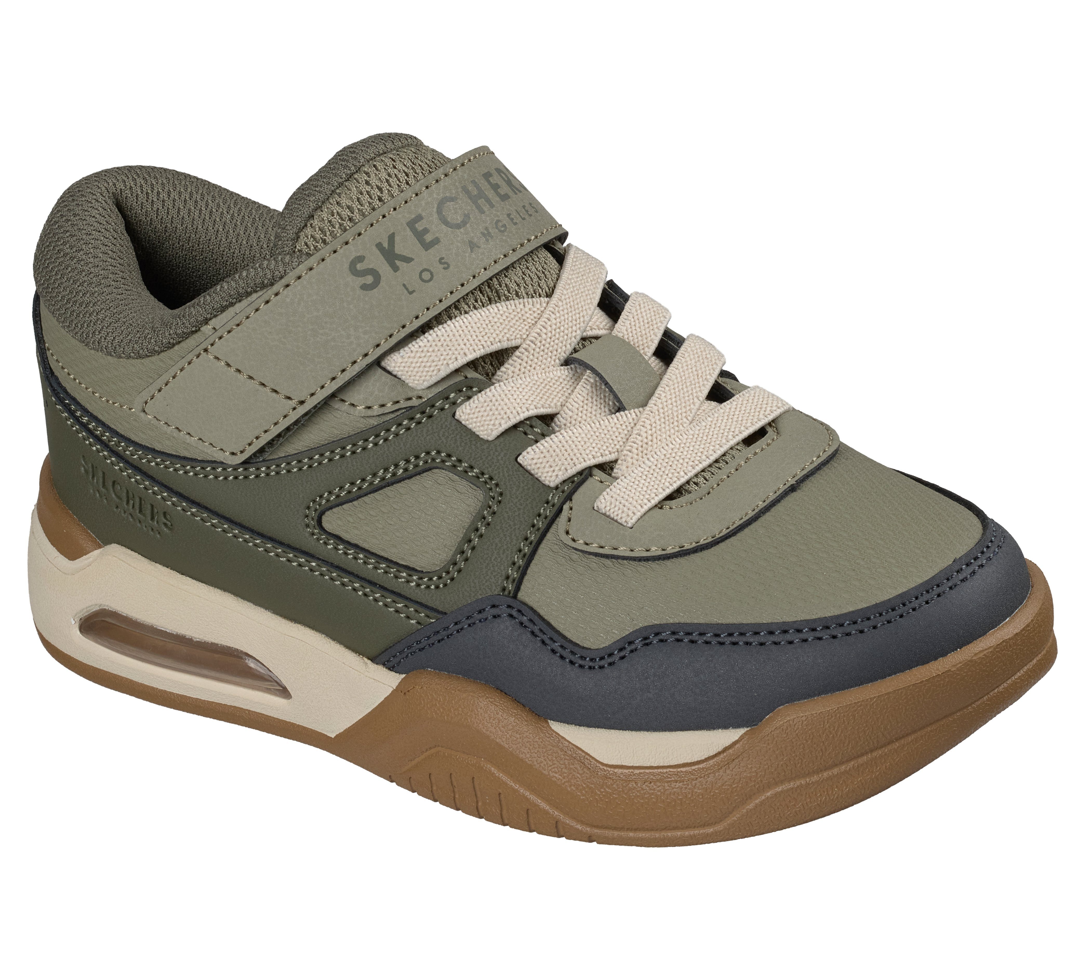 Skechers COURT TECH Sneaker Slip-on Sneaker mit Klettverschluss, Grössenschablone zum Download – Bild 4 von 5