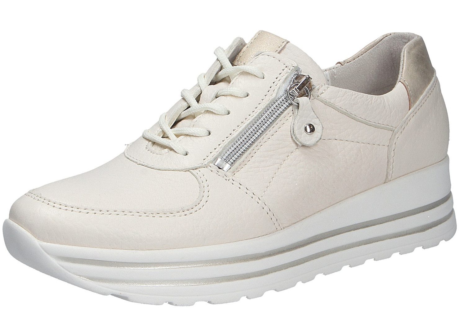Waldläufer Damen Schnürschuh H-LANA beige Größe Schnürschuh