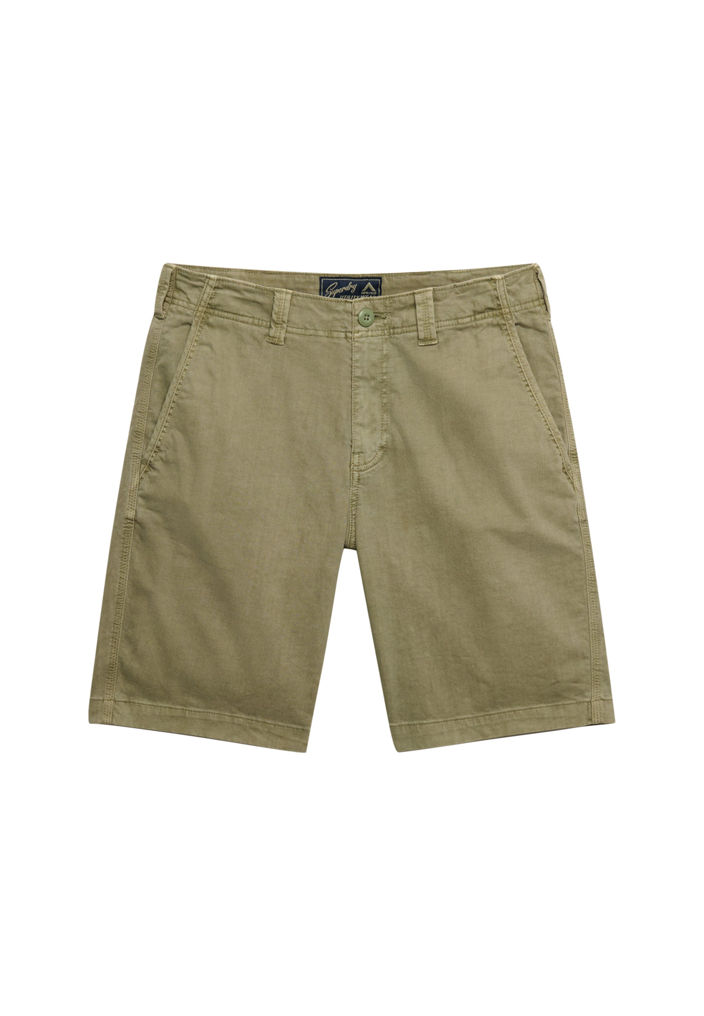 Superdry Chinoshorts UTILITY CHINO SHORT mit Baumwollmischung, Relaxed Fit, knielang, aus Webmaterial – Bild 5 von 5