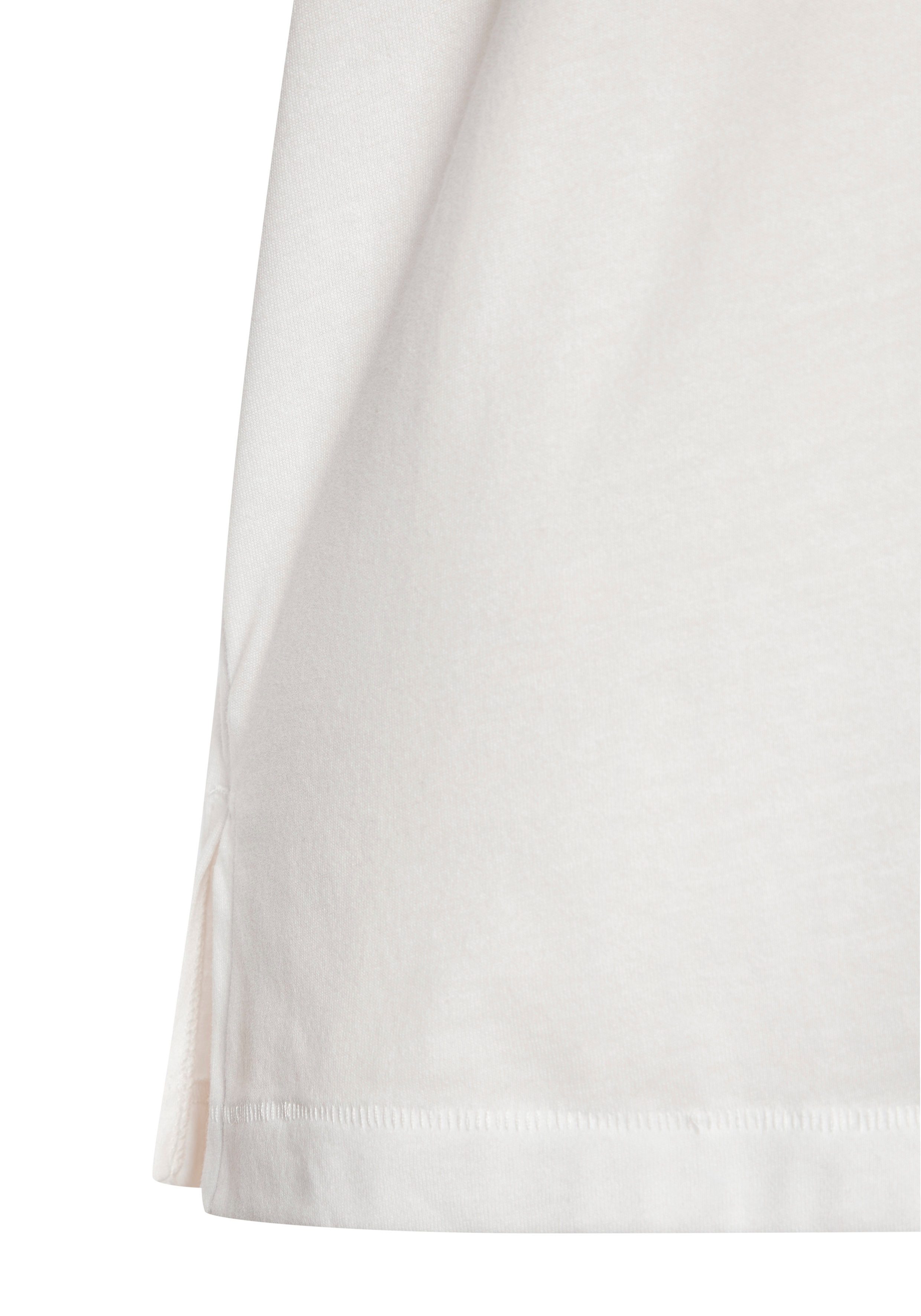 Elbsand V-Shirt Pajuk mit Logoprint, Kurzarmshirt, Basic