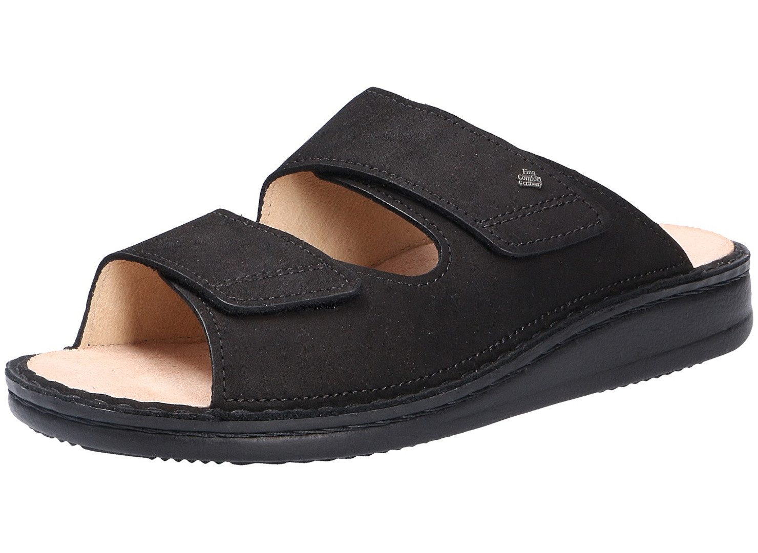Finn Comfort Herren Pantolette RIAD schwarz Größe Pantolette