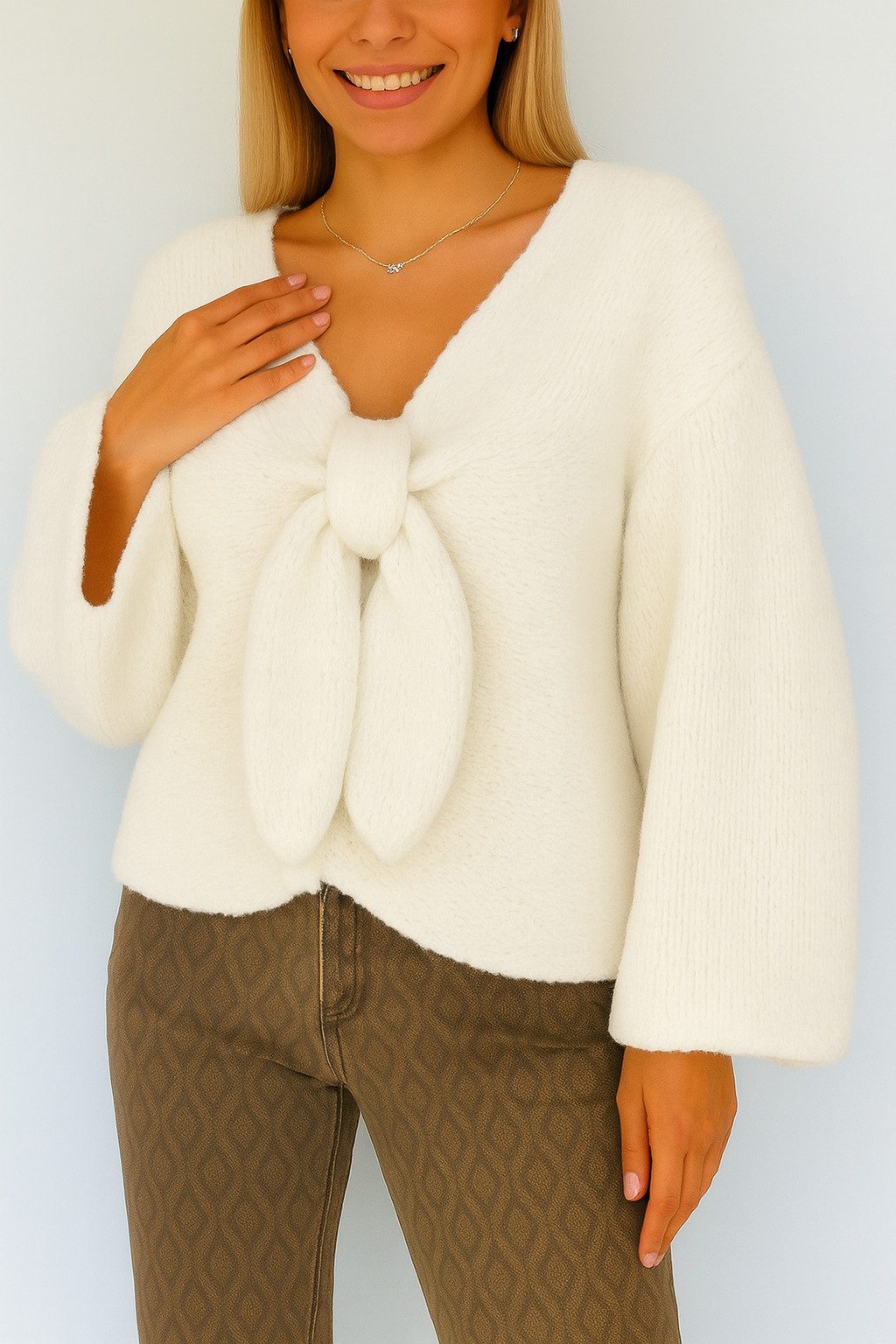 Worldclassca Cardigan WORLDCLASSCA Damen Oversize Cardigan Strickjacke mit günstig online kaufen