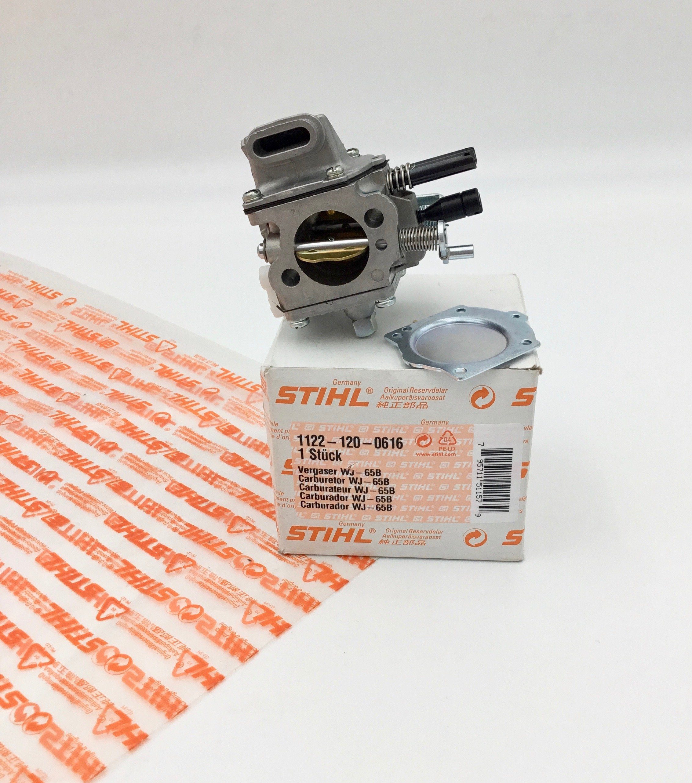 STIHL Benzin-Kettensäge Vergaser WJ-65B 064, 066, MS640, 11221200616, 0,00 cm Schwertlänge